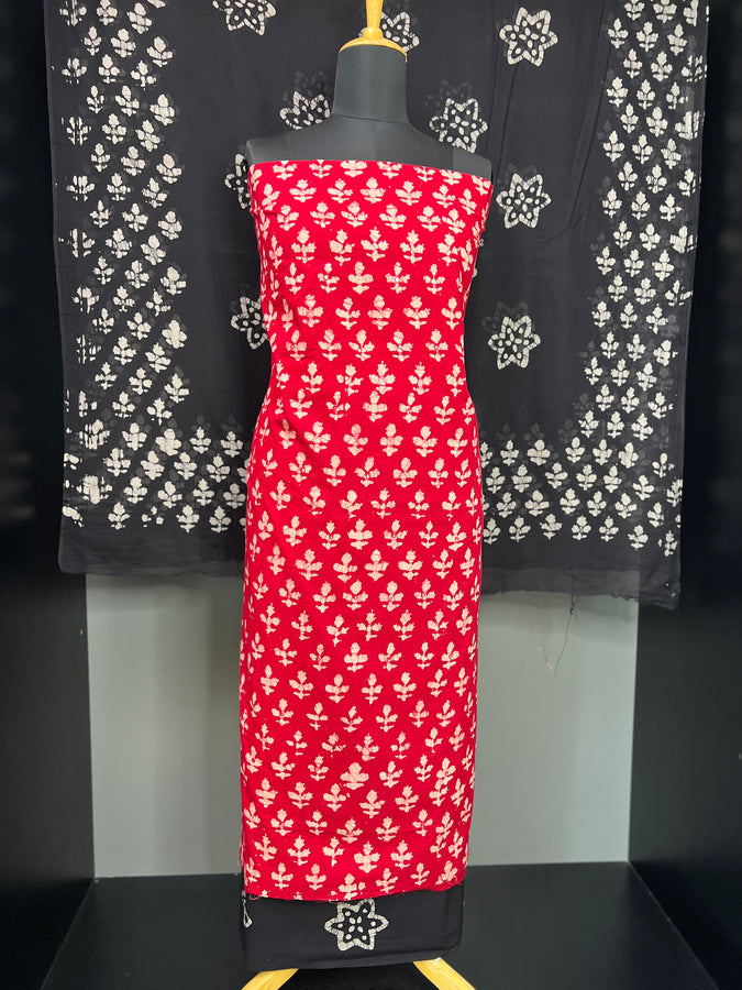 Batik Printed Cotton Salwar Set | MT138
