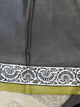 Paisley Patterned Digital Printed Soft Silk Saree | SIK128