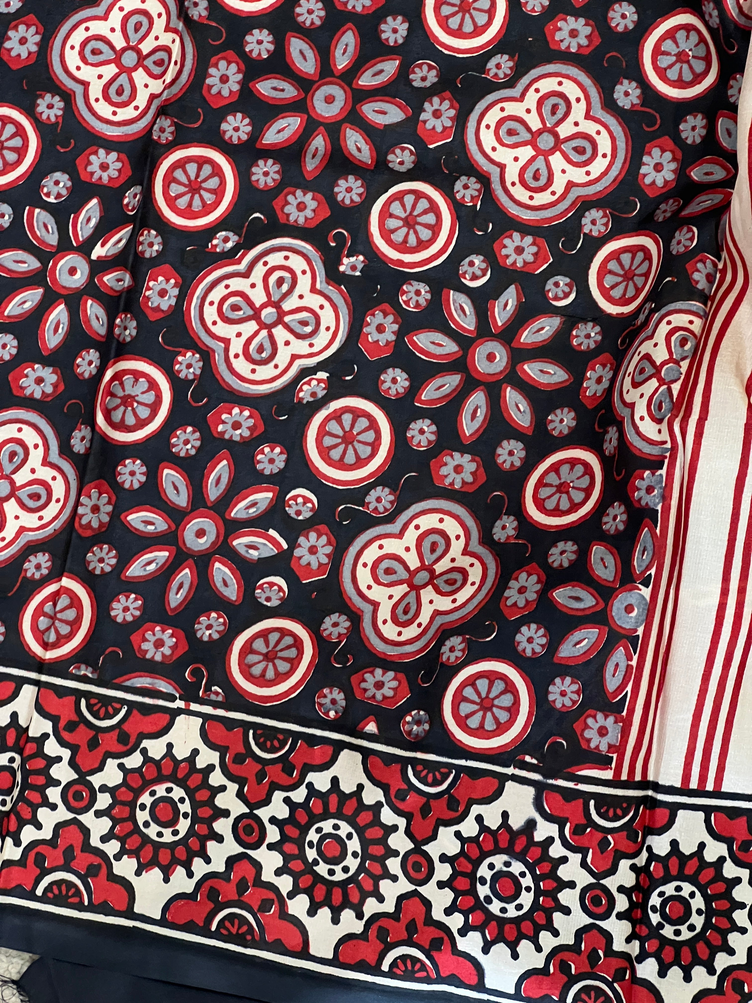 Digital Printed Soft Silk Saree | SIK129