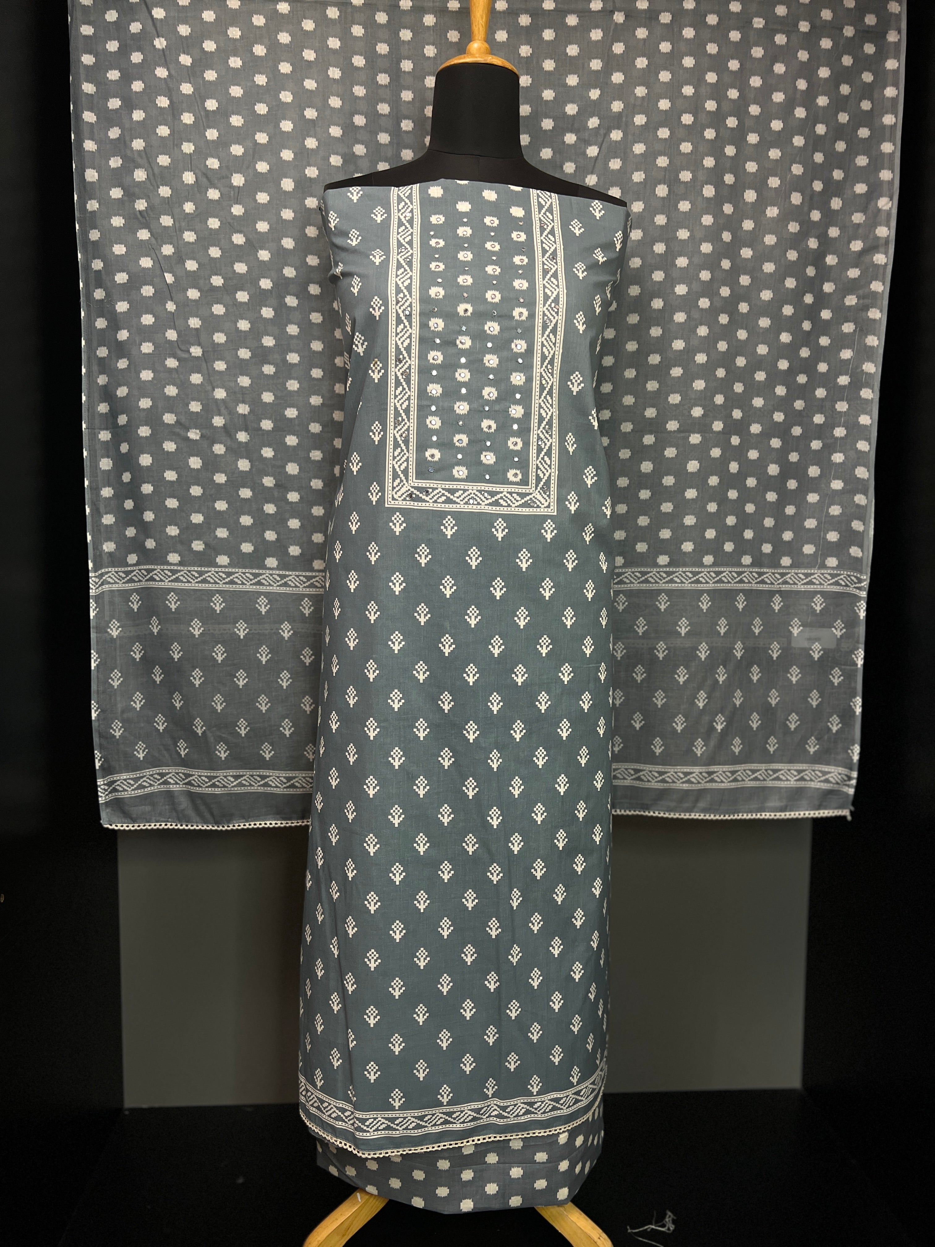 Printed Cotton Salwar Set | SW1978