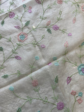 Embroidery Detailed Tussar Kota Saree | SBS972