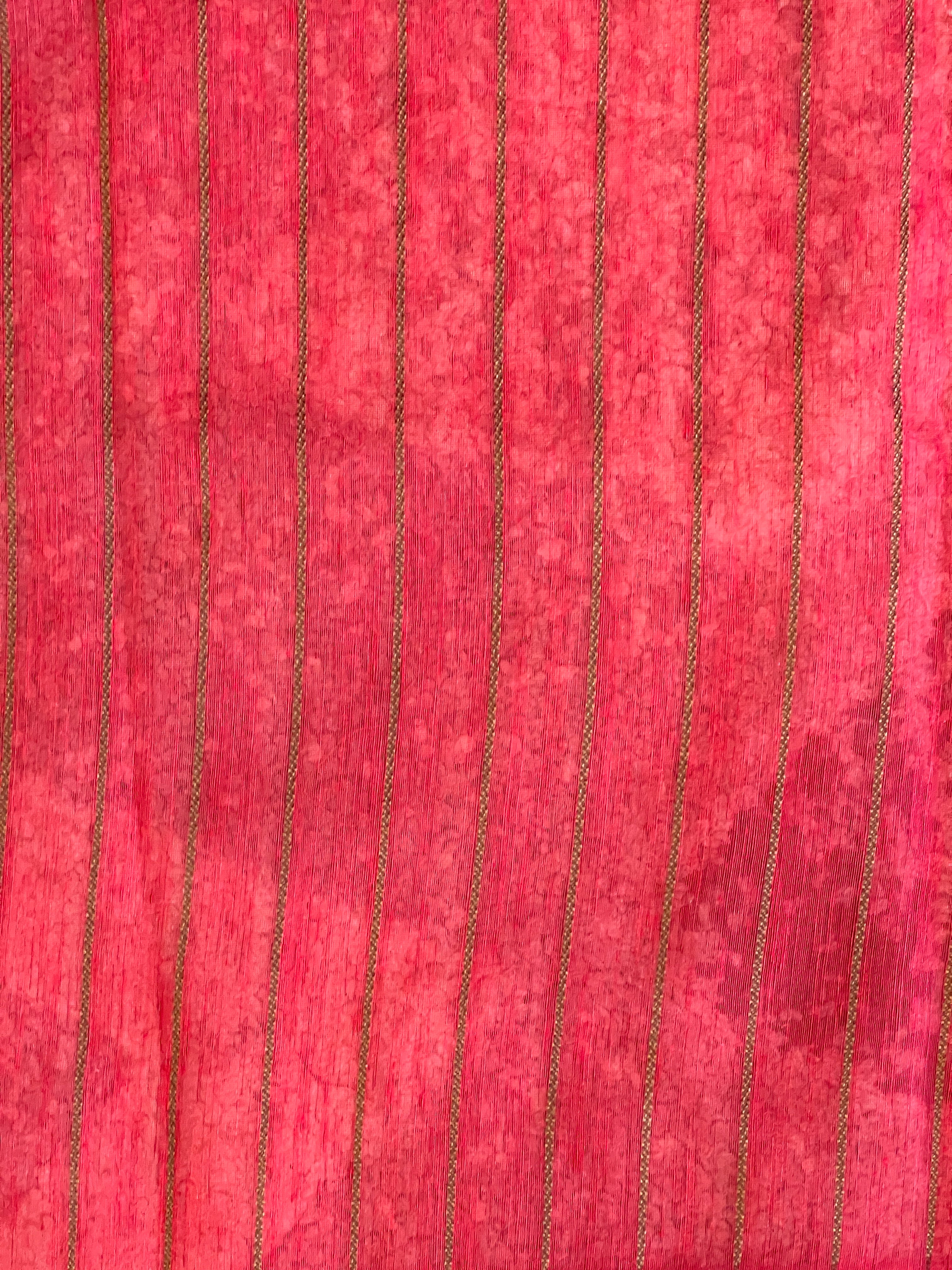 Thread Woven Jute Finish Saree | YNG997