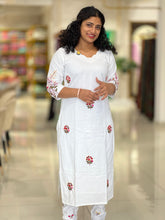 Embroidered Cotton Kurta Set | OS452