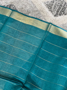 Zari Check Weaving Tussar Saree | ACT1433