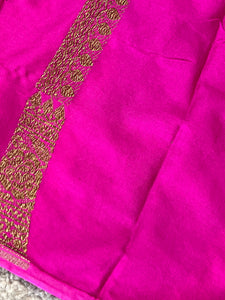 Antique Golden Zari &Thread Woven Banarasi Silk Saree | KSS107