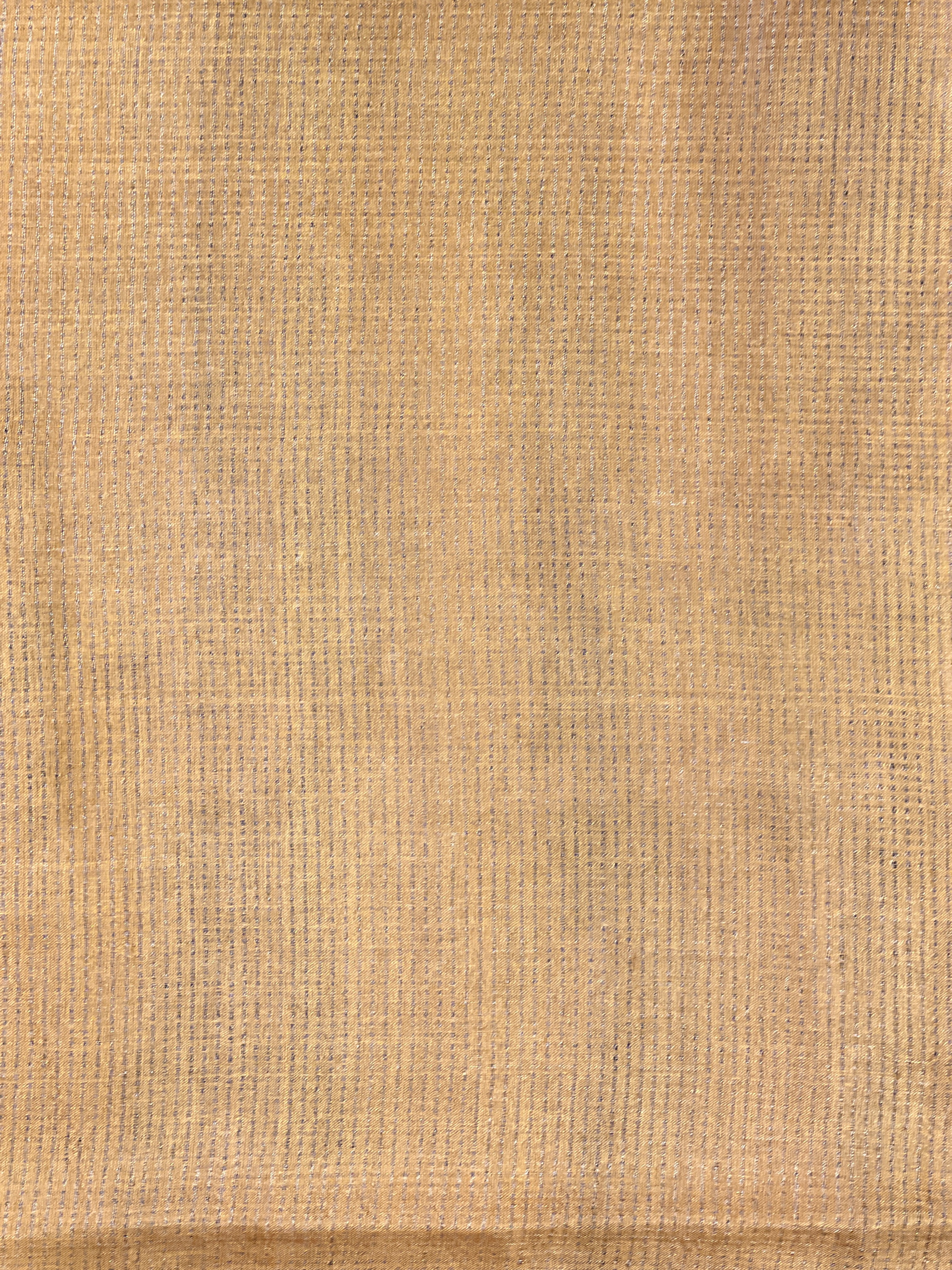 Tissue Check Pattern Tussar Saree | YNG1606