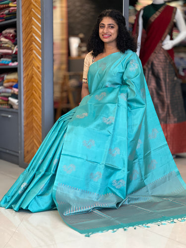 Buta Weaving Soft Silk Saree | TT146