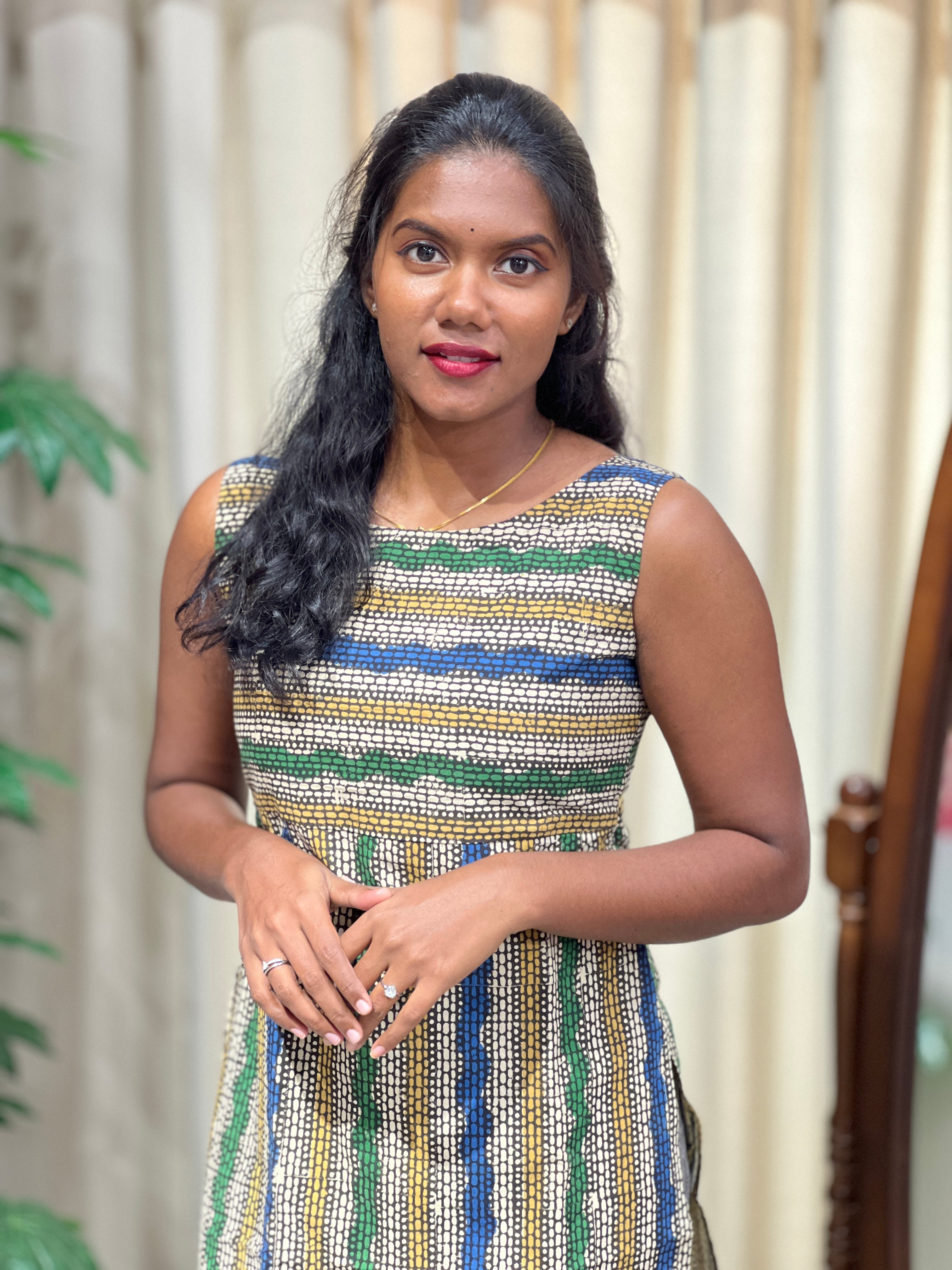 Printed Cotton Kurta | DNT1117