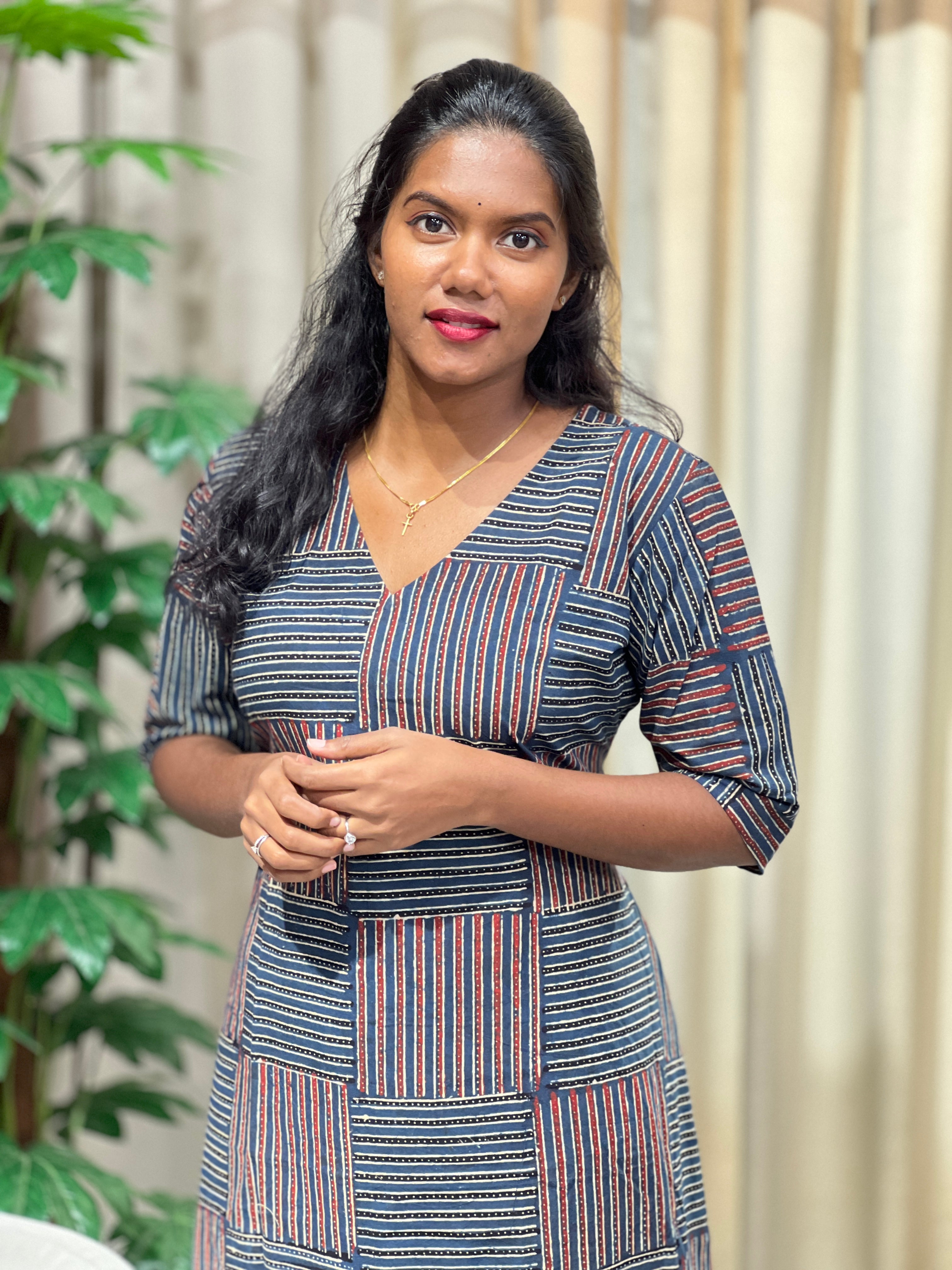 Printed Cotton kurta | DNT1119