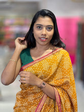 Bandhani Printed Semi Modal Saree | GMS302