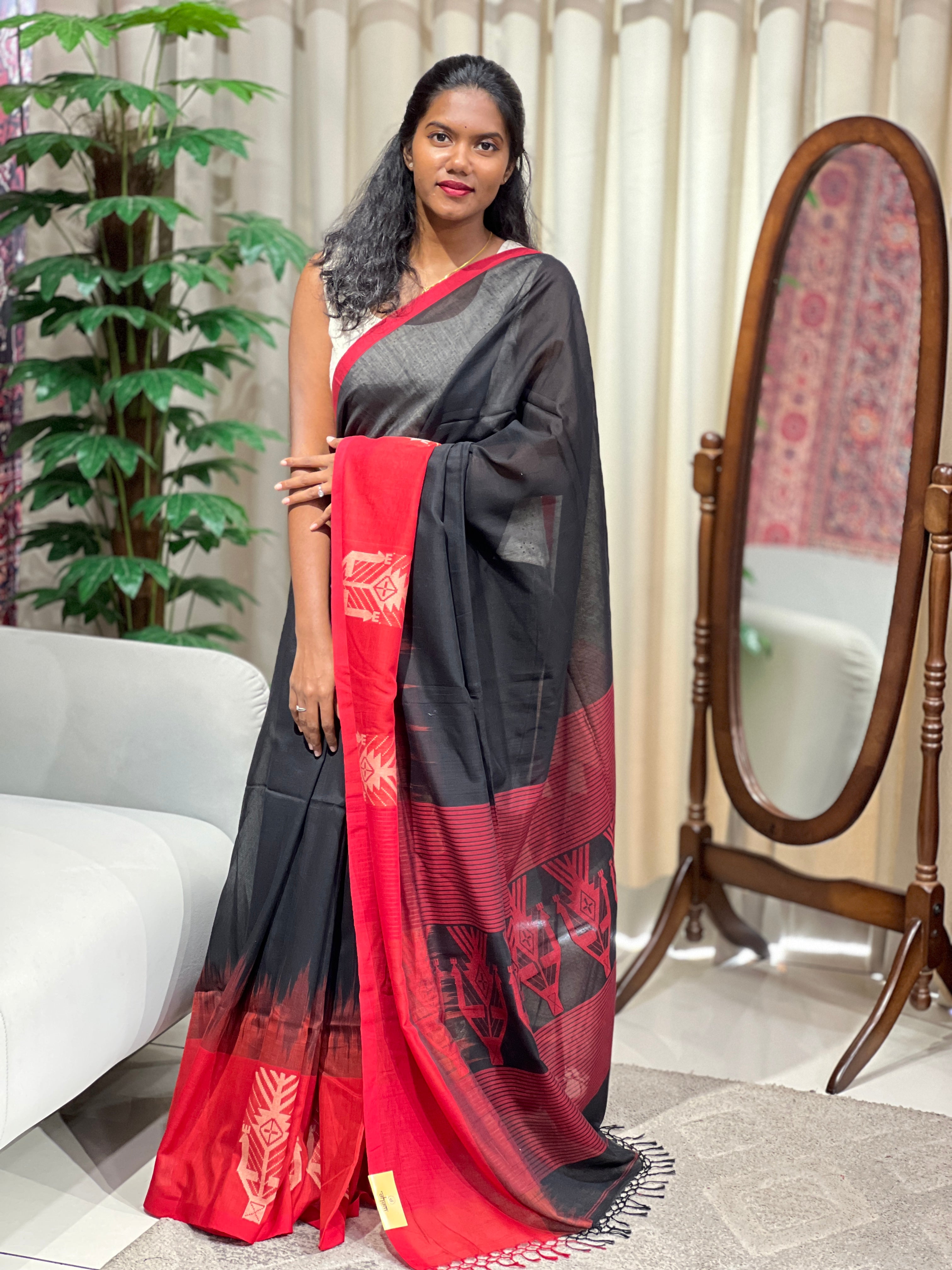 Double Shaded Pure Cotton Saree | AYD280