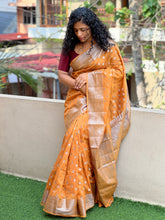 Banarasi Weaved Organza Saree | JBE117