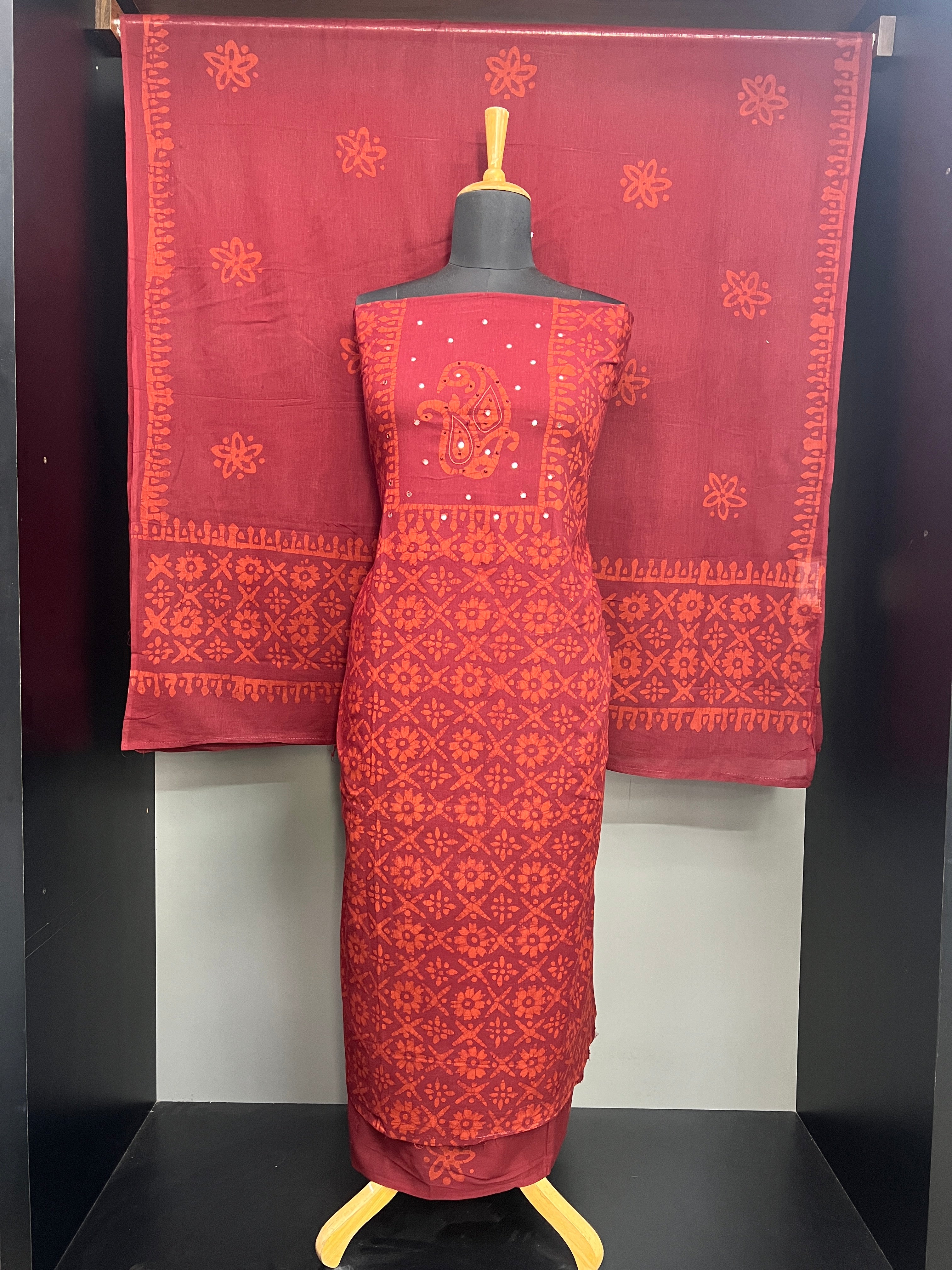 Batik Printed Cotton Salwar Set | SW2294