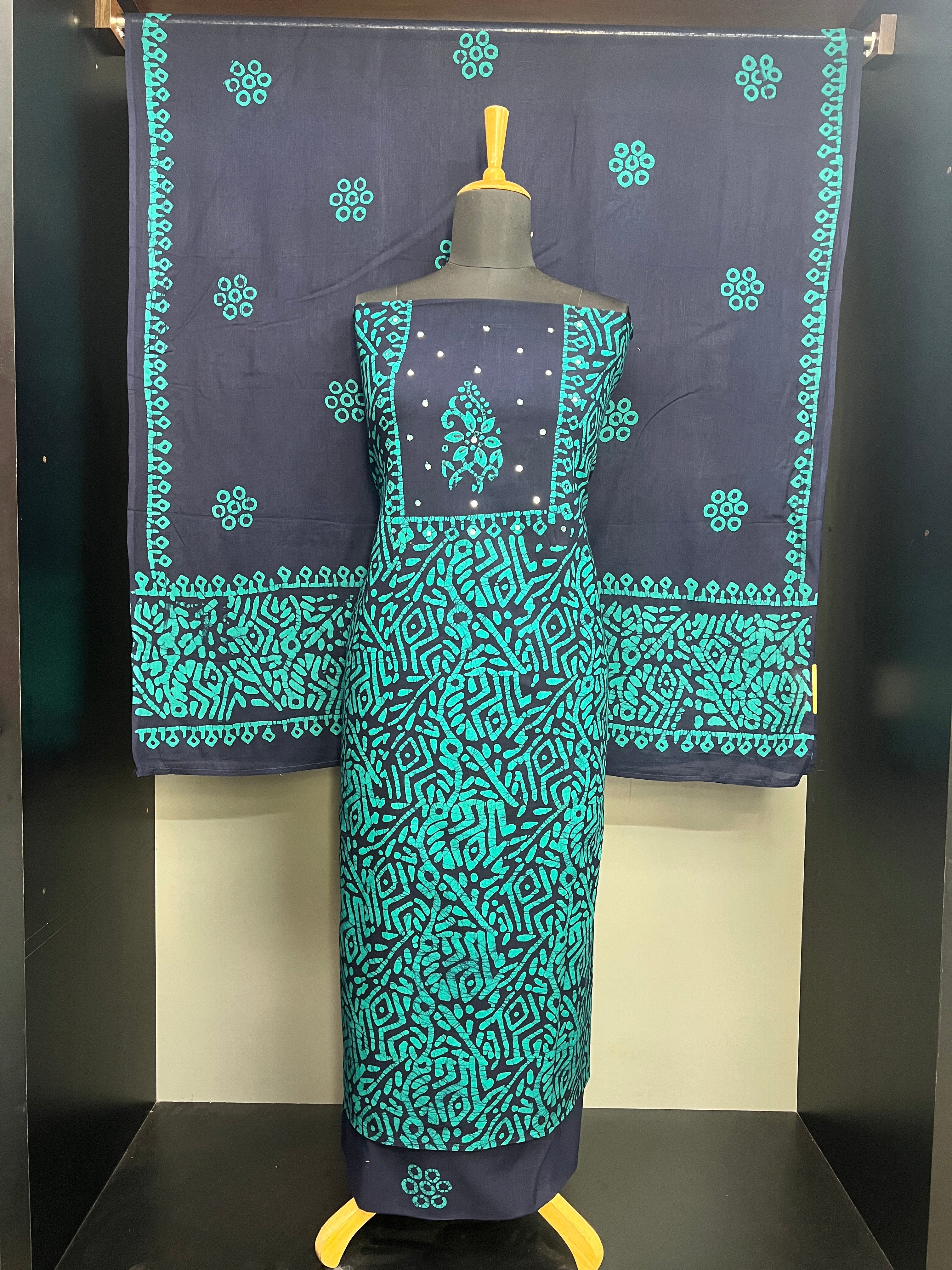 Batik Printed Cotton Salwar Set | SW2291