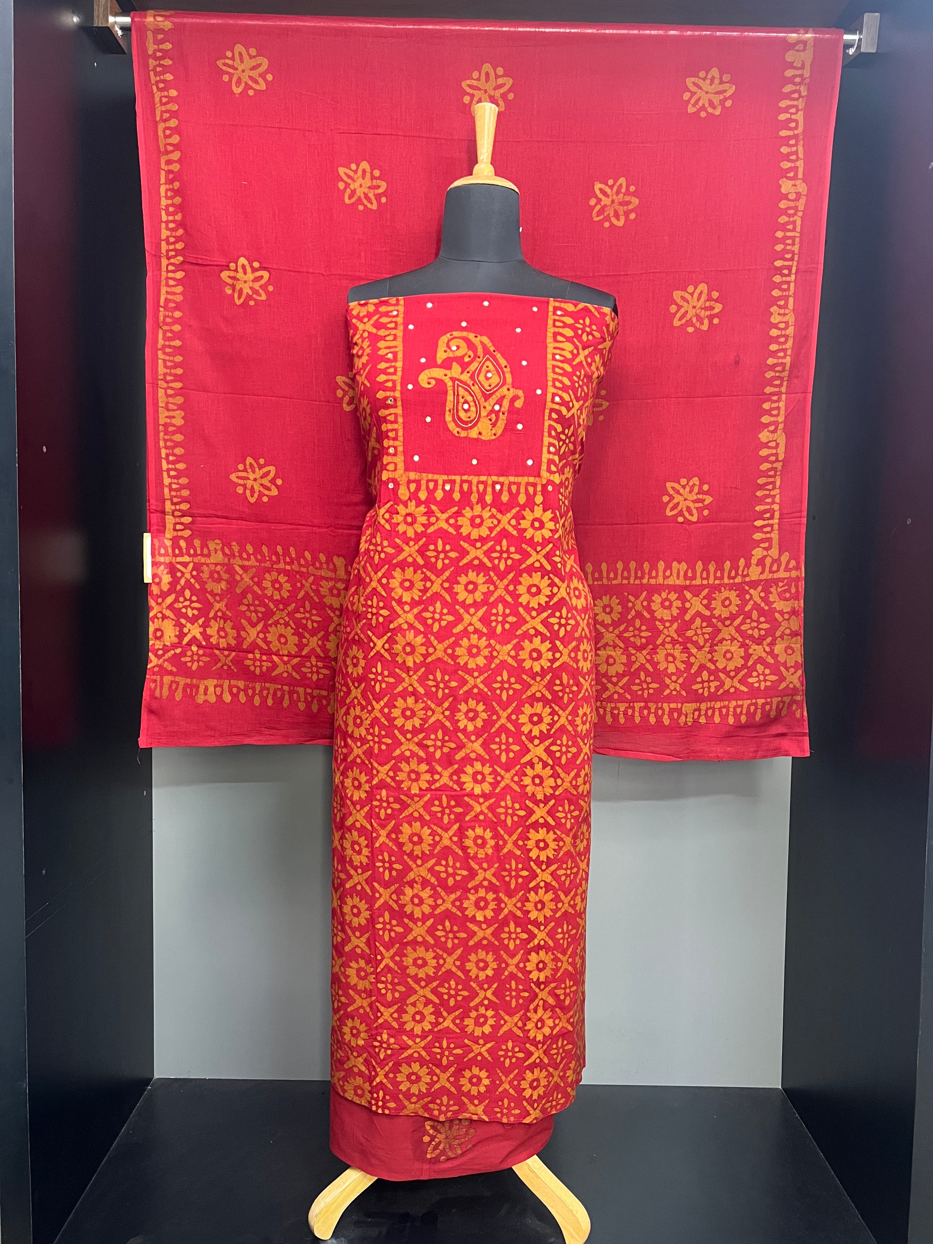 Batik Printed Cotton Salwar Set | SW2295