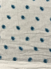 Floral Digital Print Detailed Linen Saree | MR406