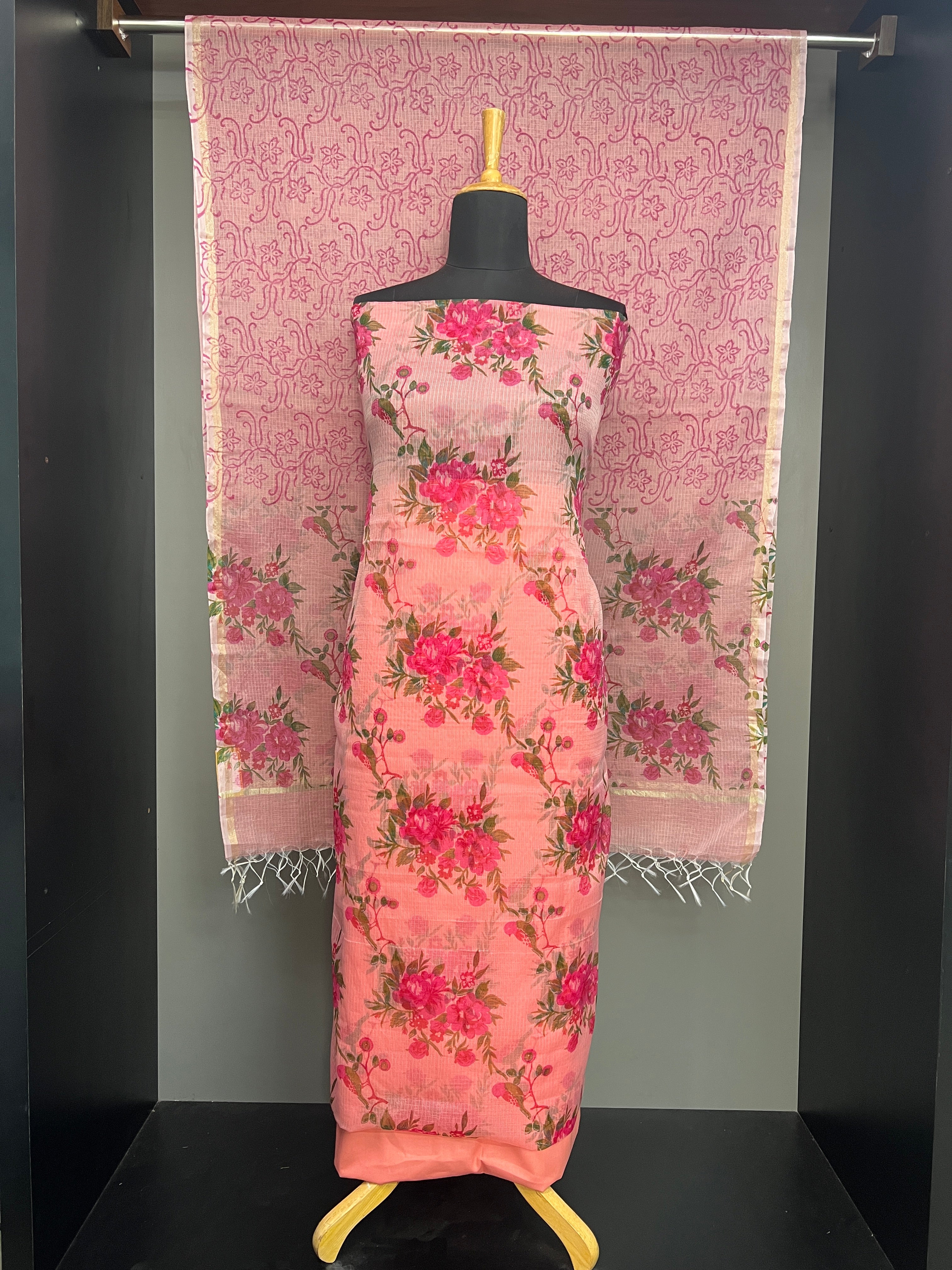 Floral Digital Printed Kota Salwar Set | RK310