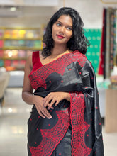 Point Embroidery Detailed Semi Tussar Saree | SUN332