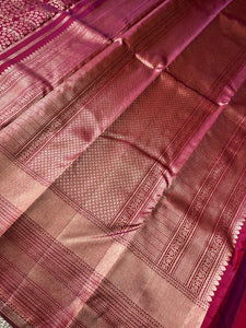 Floral Pattern Kanchipuram Saree | OM149