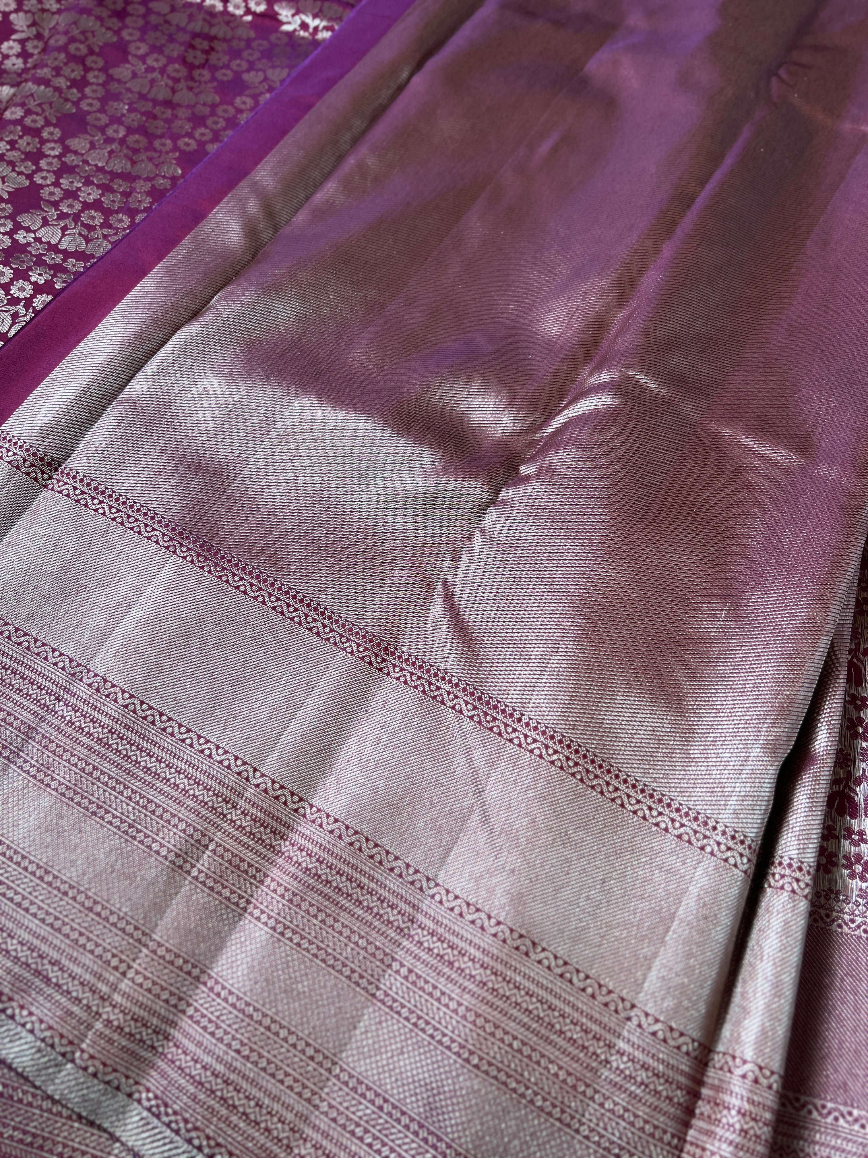 Floral Pattern Kanchipuram Saree | OM149