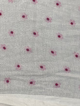 Floral Digital Print Detailed Linen Saree | MR402