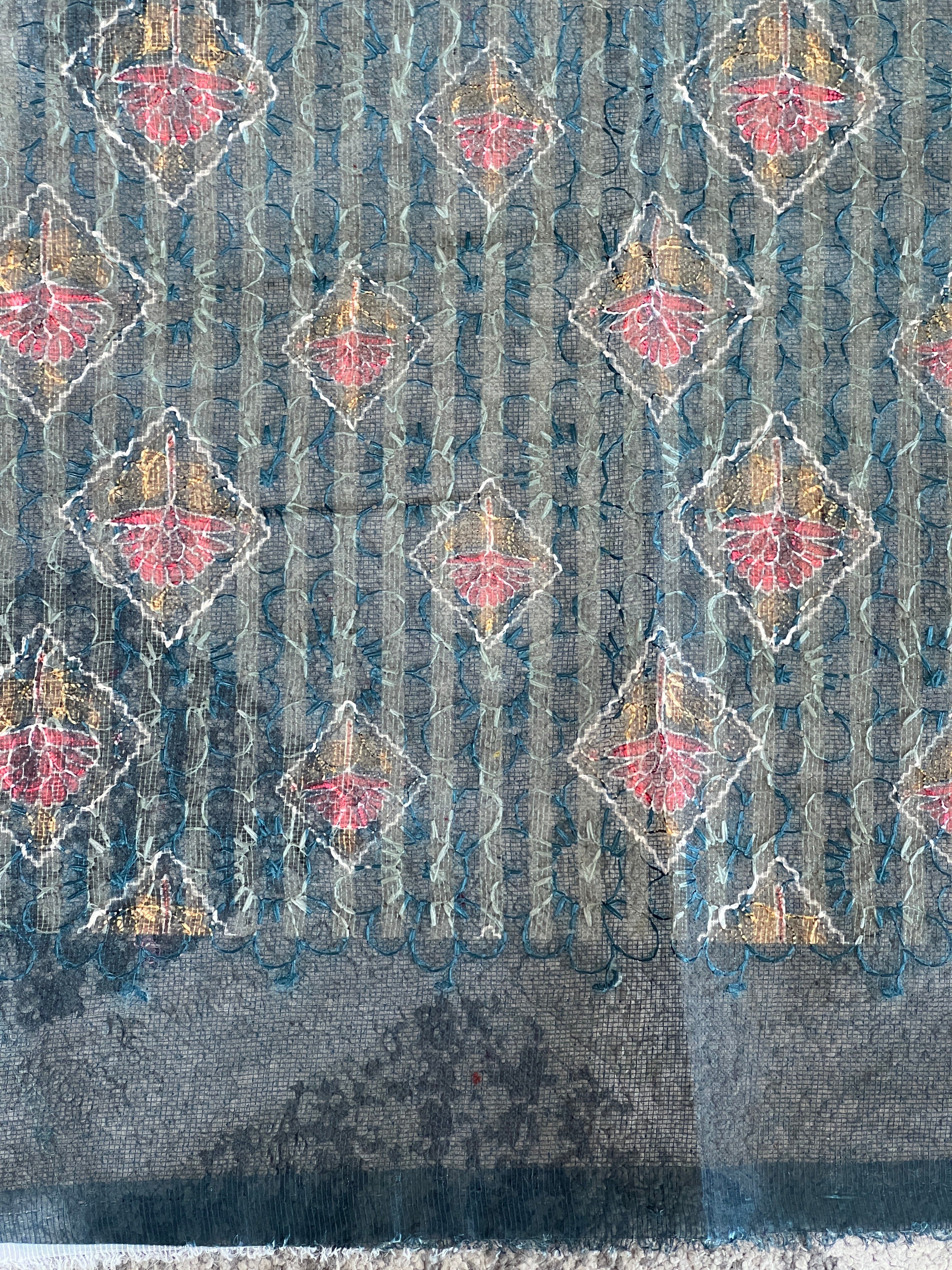 Digital Printed Super Net Kota Saree | MR495