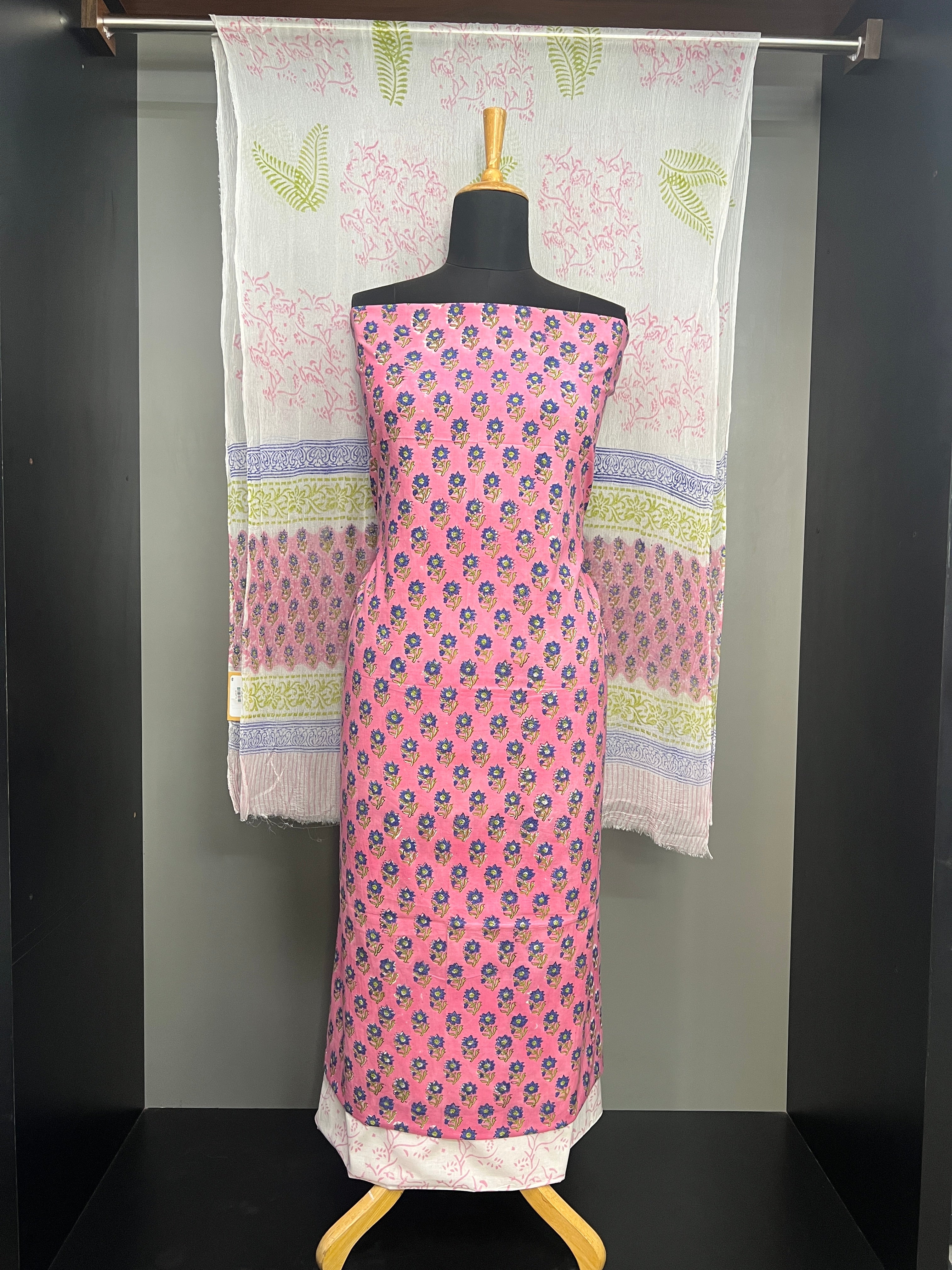 Floral Printed Cotton Salwar Set | VFC505