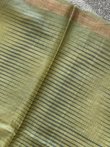 Sequence Weaved Tussar Saree | ACT1371