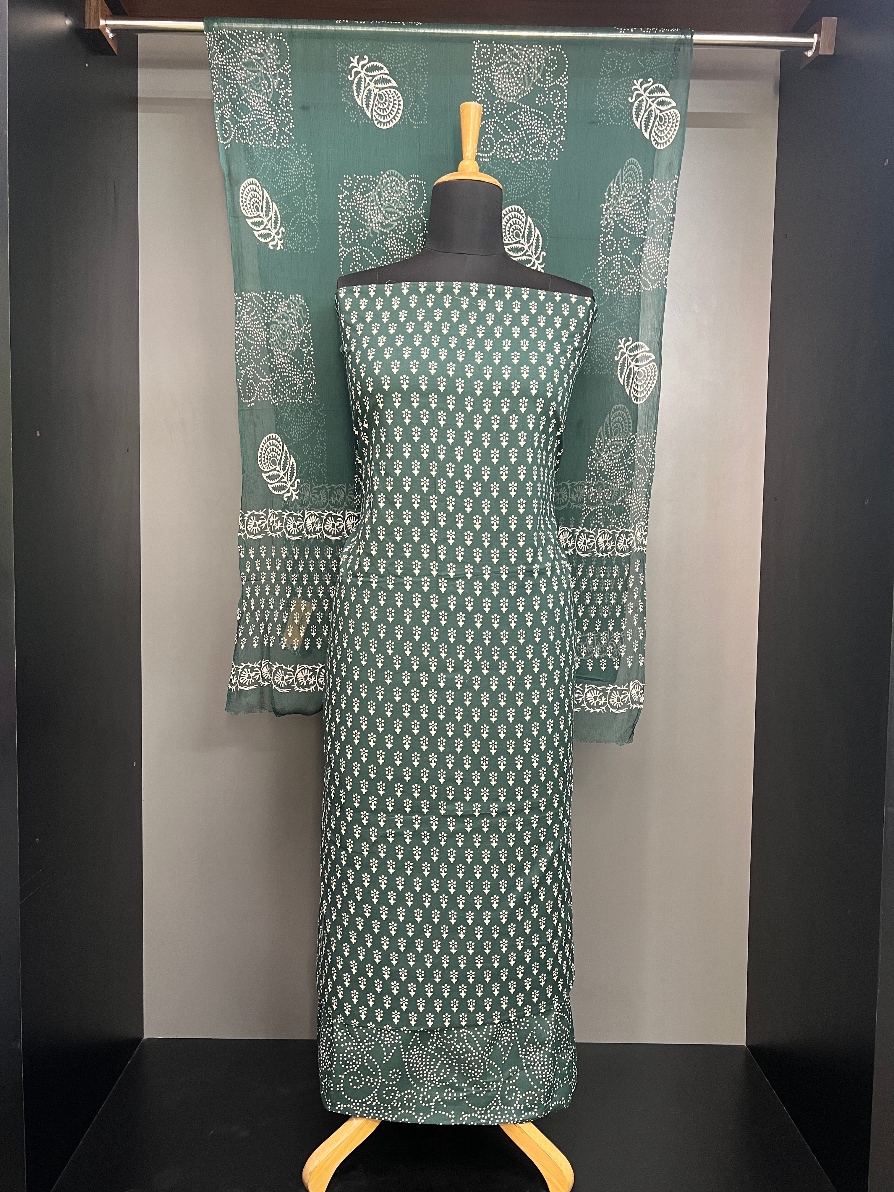 Floral Printed Cotton Salwar Set | VFC512