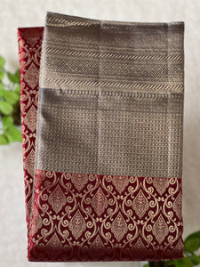 Buta Woven Pattern Kanchipuram Saree | OM183