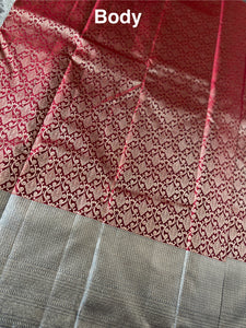 Buta Woven Pattern Kanchipuram Saree | OM183