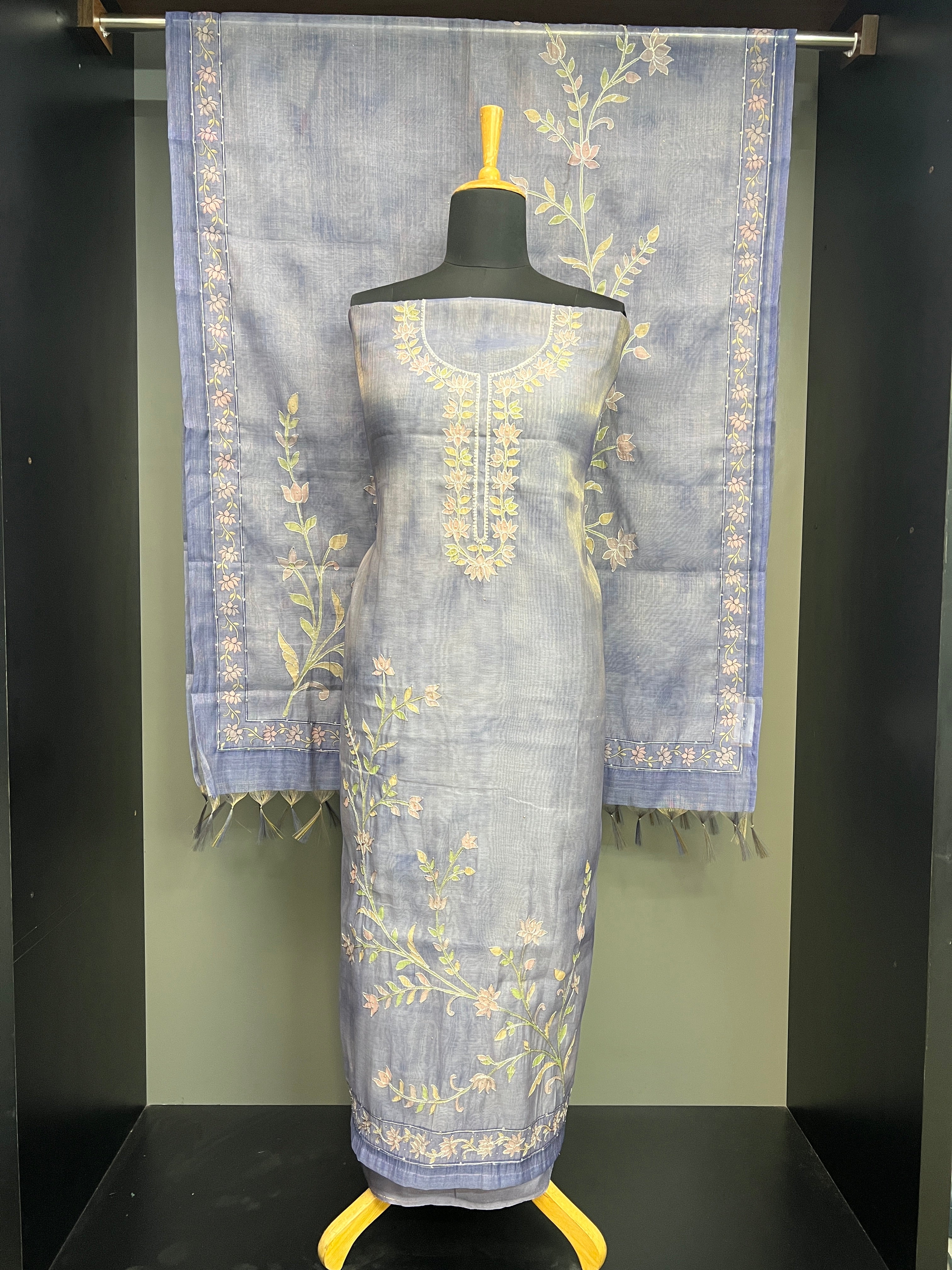 Floral Printed Tissue Salwar Set | YNG1164