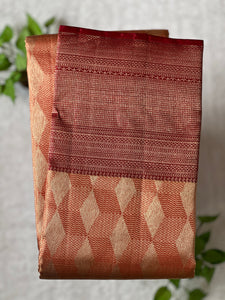 Tissue Kanchipuram Hand Woven Saree | OM169