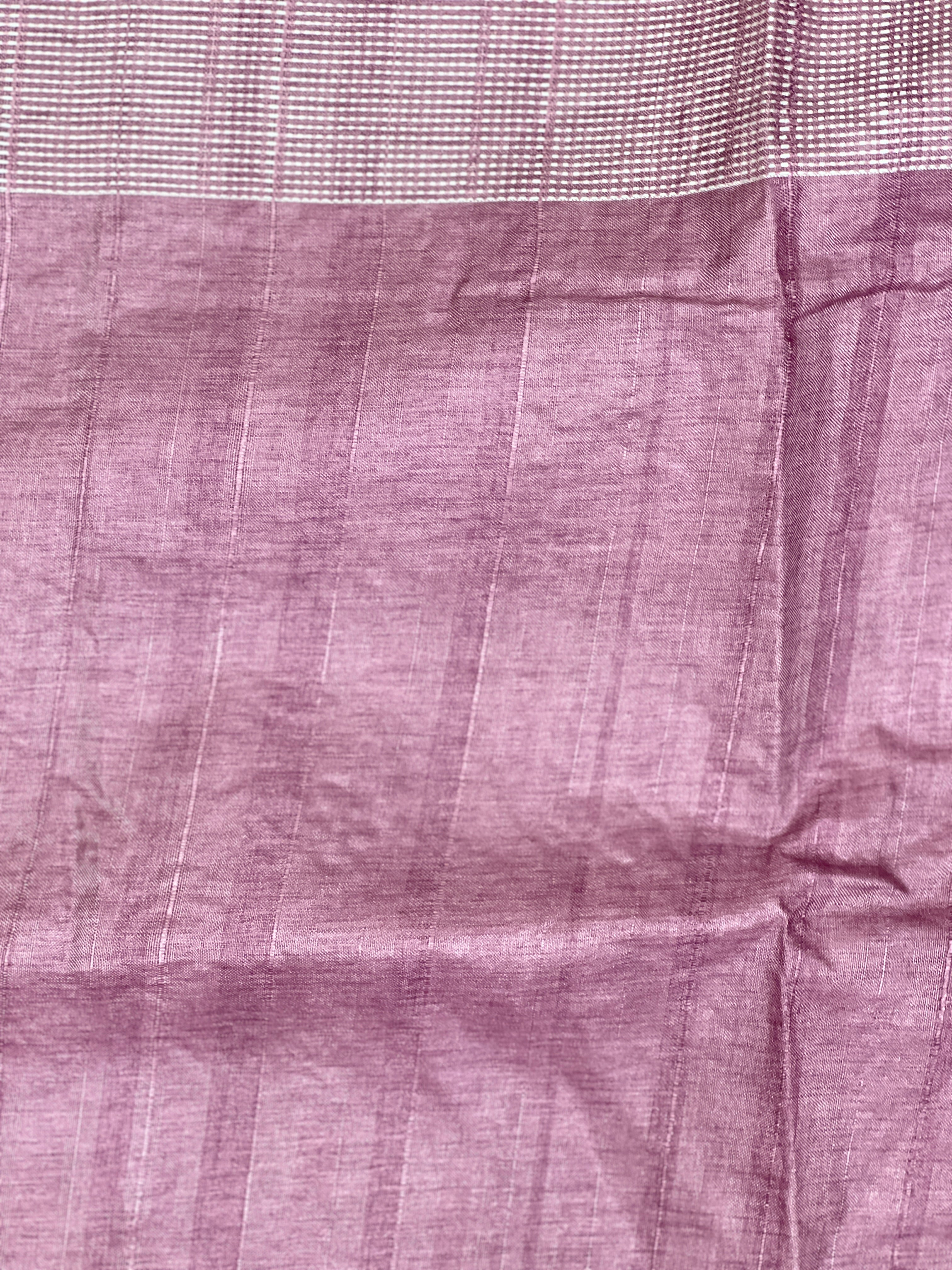 Point Embroidery Tussar Saree | SUN819