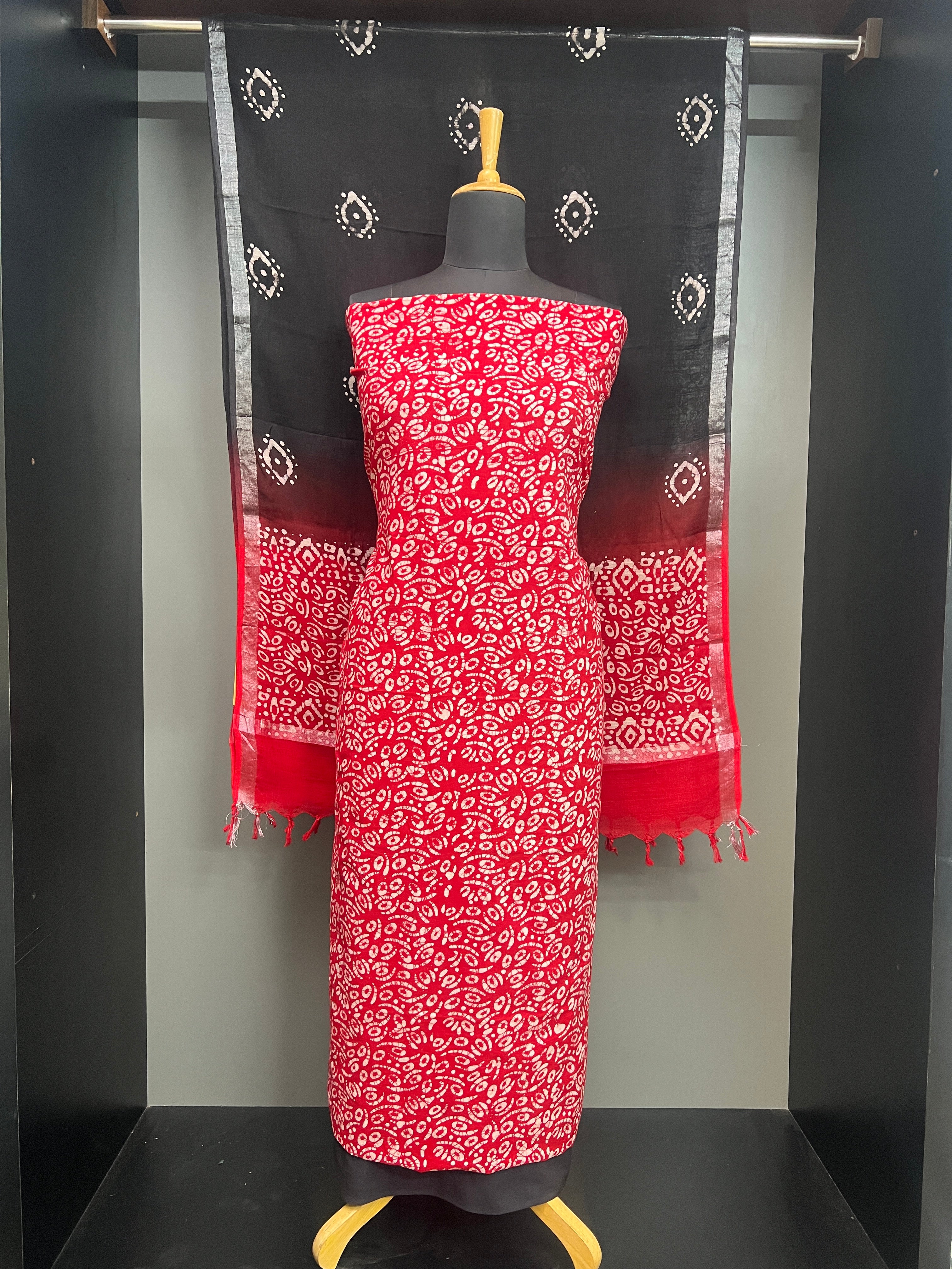 Batik Printed Cotton Salwar Set | VFC528