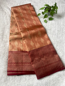 Tissue Kanchipuram Hand Woven Saree | OM169