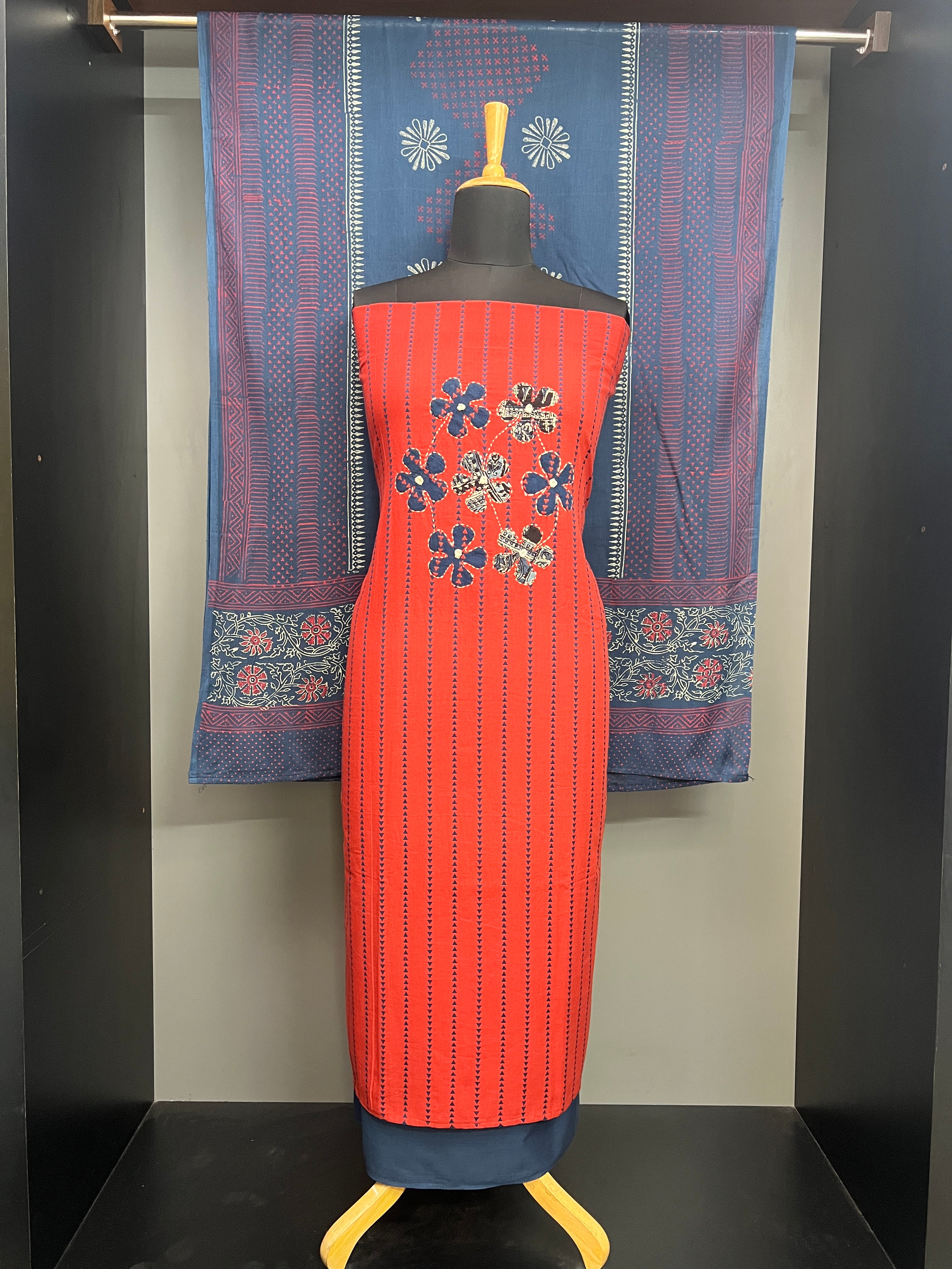 Thread Woven Cotton Salwar Set | SW2338