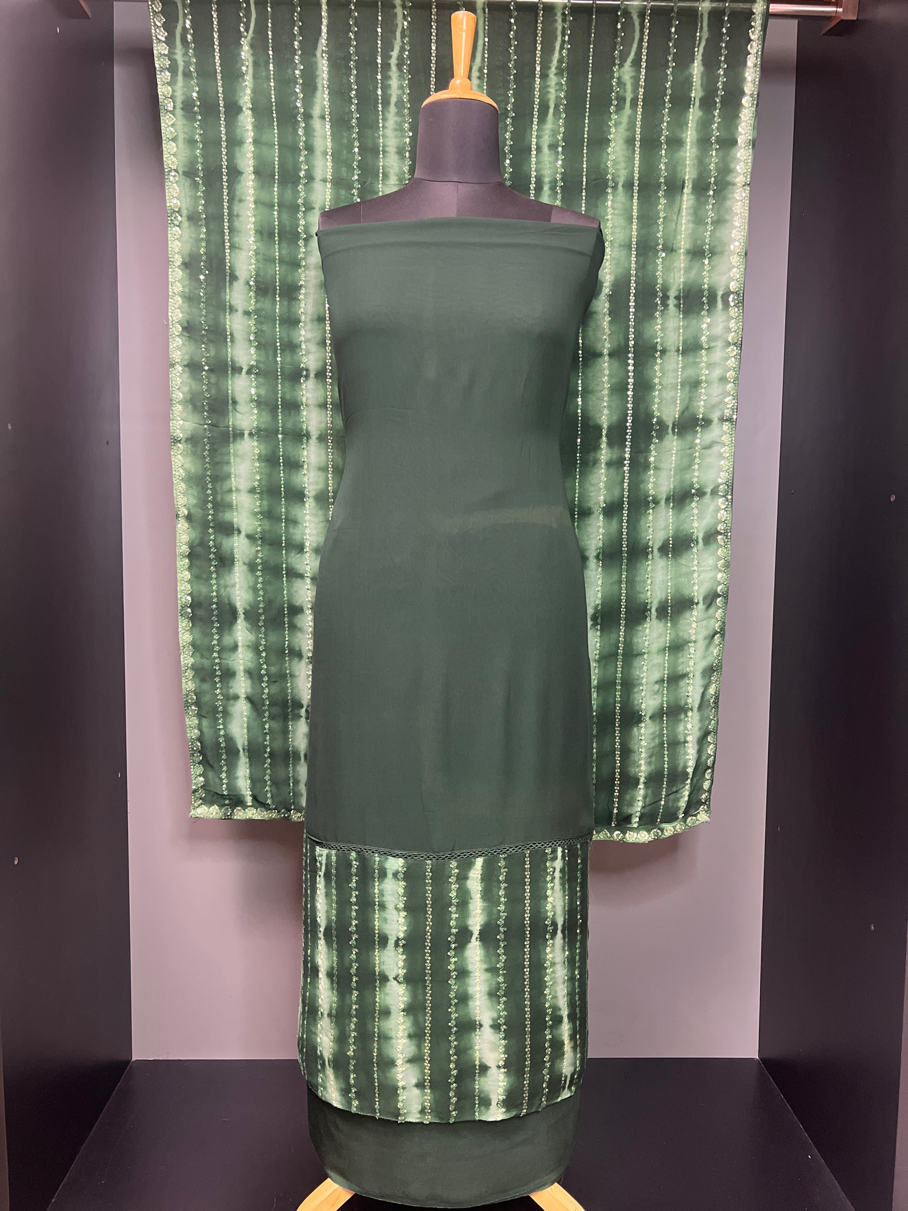 Tie & Dye Georgette Salwar Set | MS782