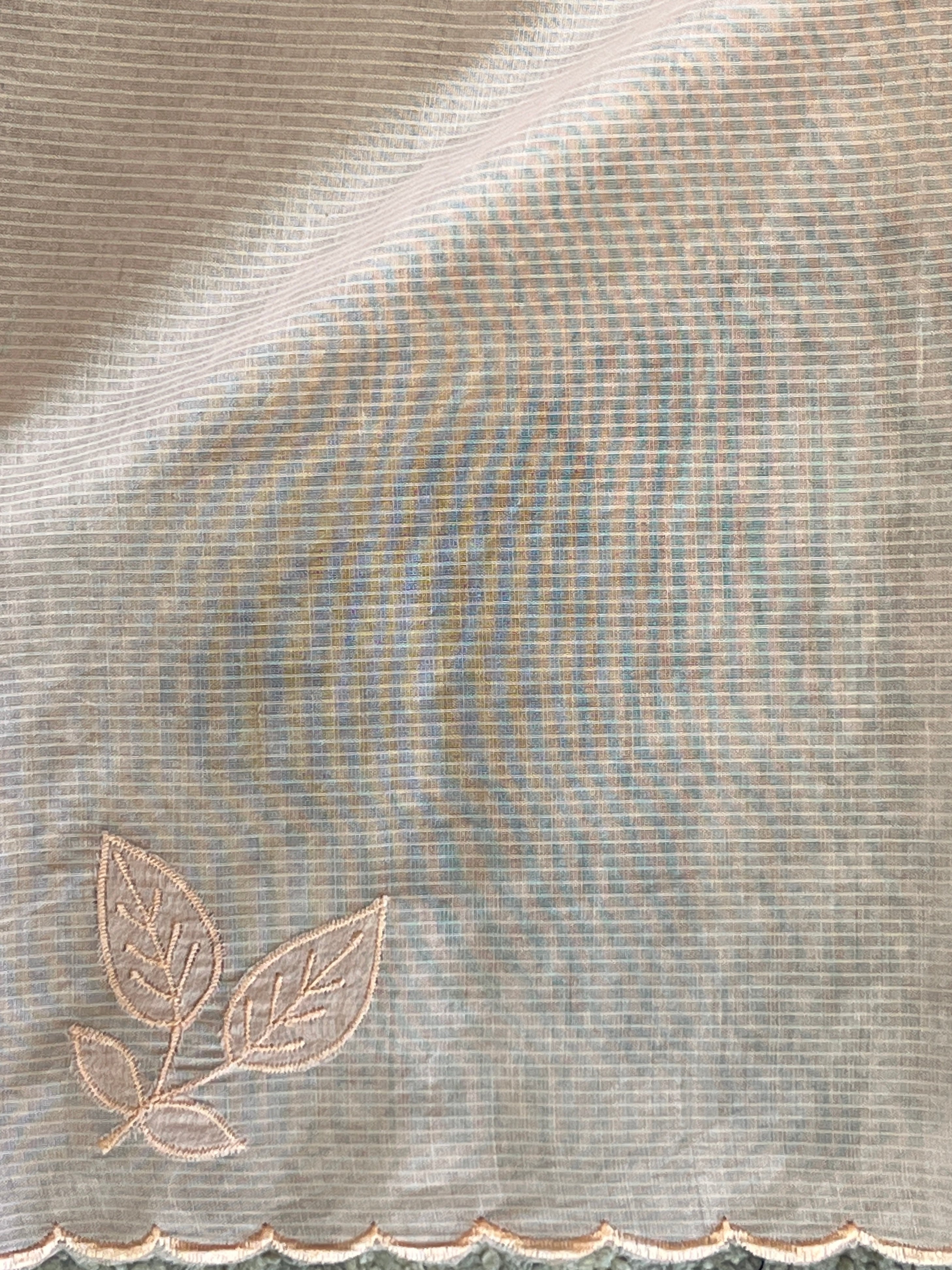 Floral Applique Detailed Supernet Kota Saree | YNG961