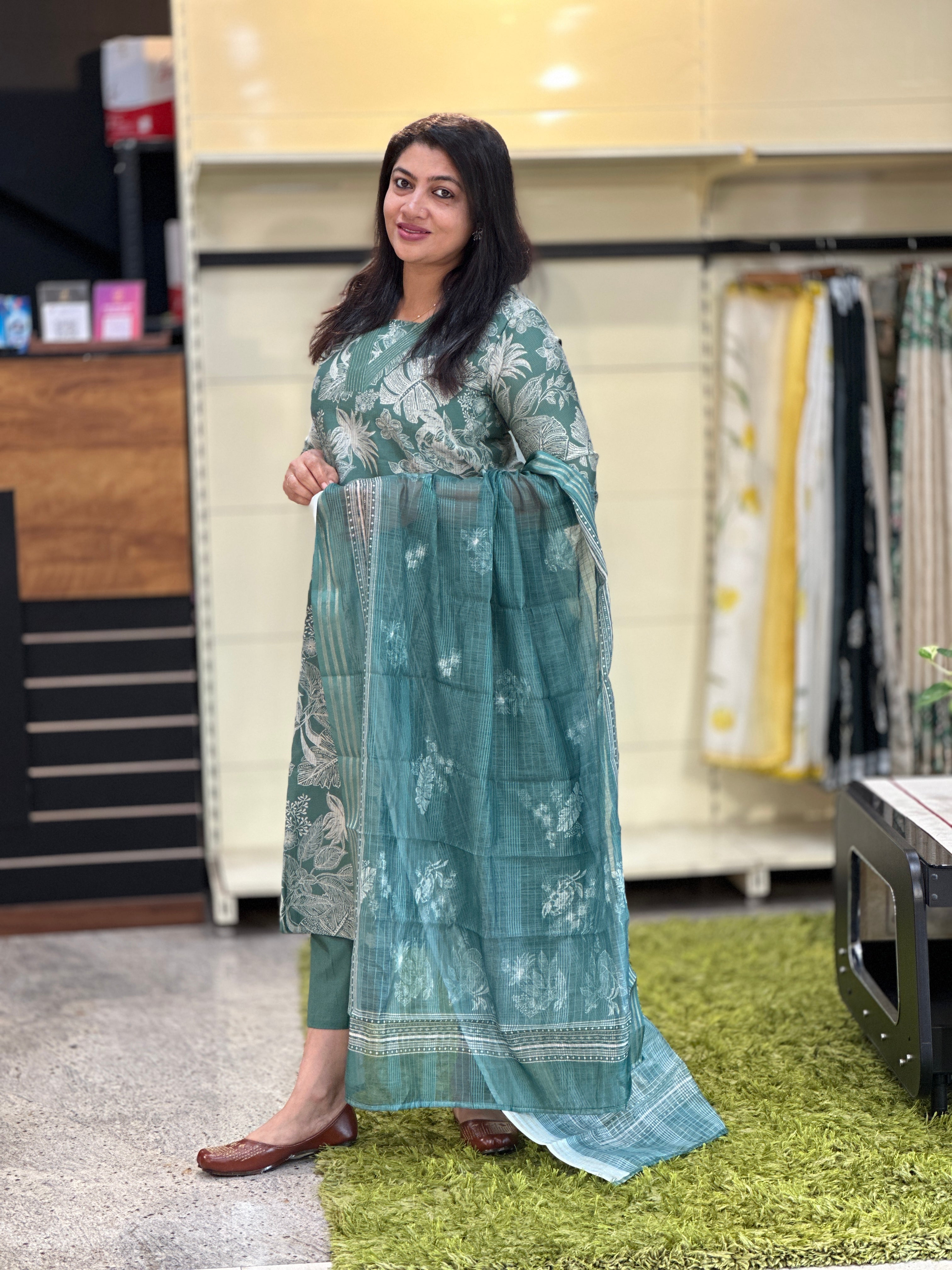 Digital Printed Rayon Kurta Set | MSN164