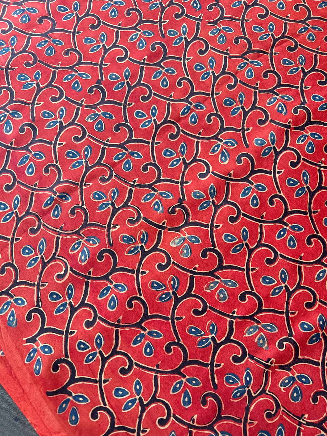 Modal-silk Blouse Material with Floral Pattern | KA245
