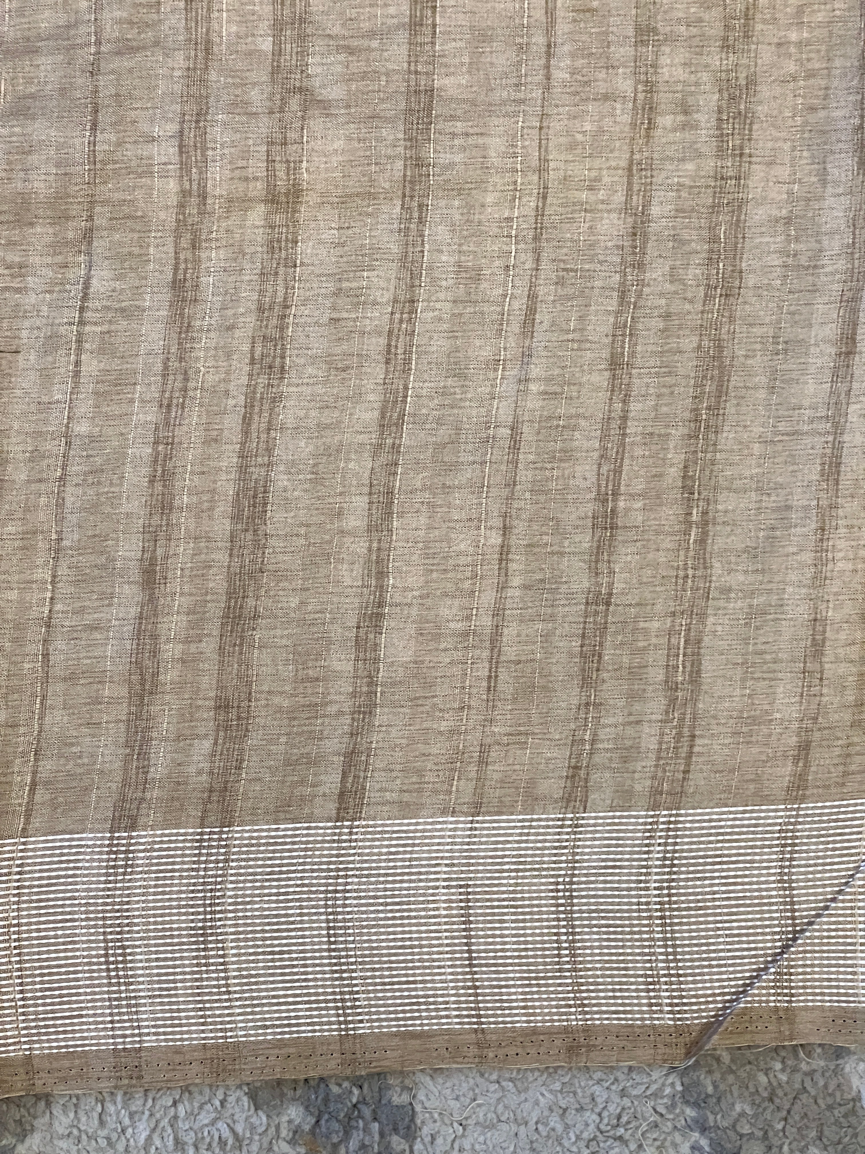 Embroidered Buta Woven Tussar Saree | SUN799