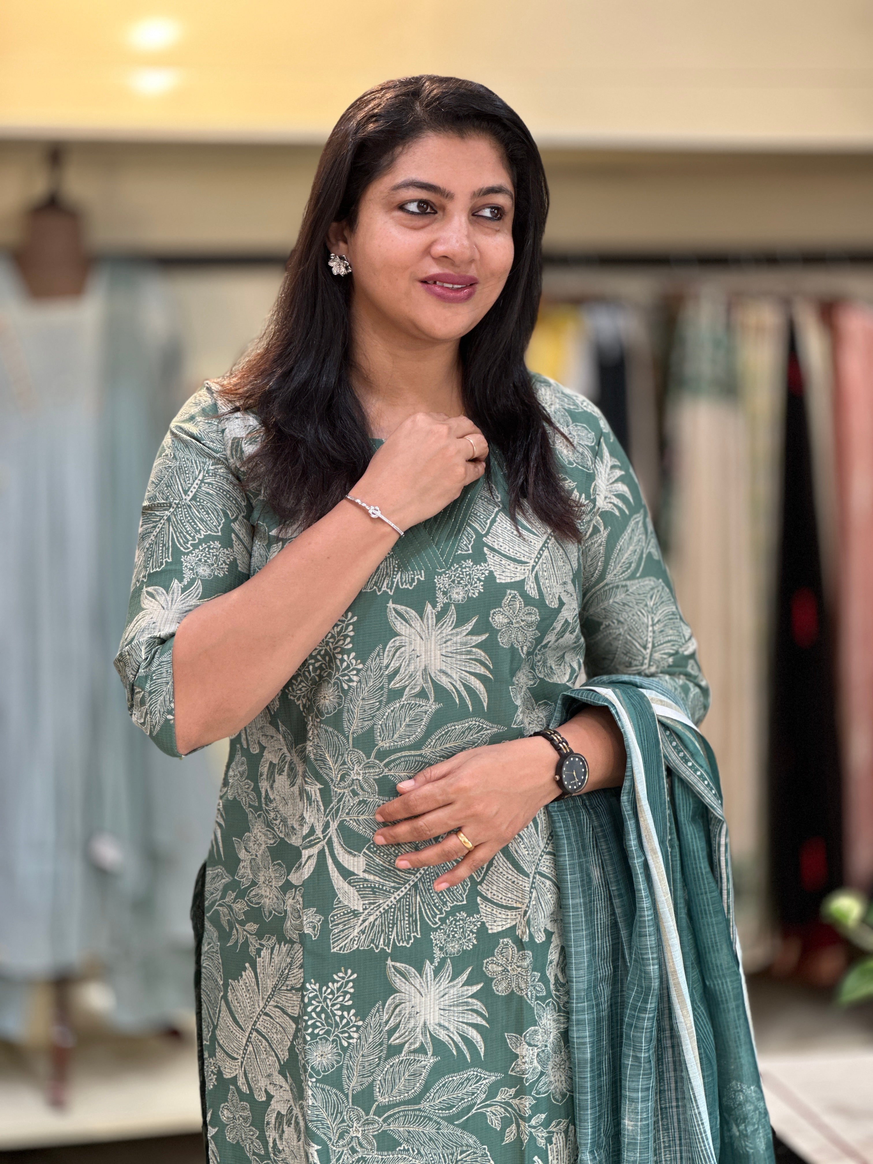 Digital Printed Rayon Kurta Set | MSN164