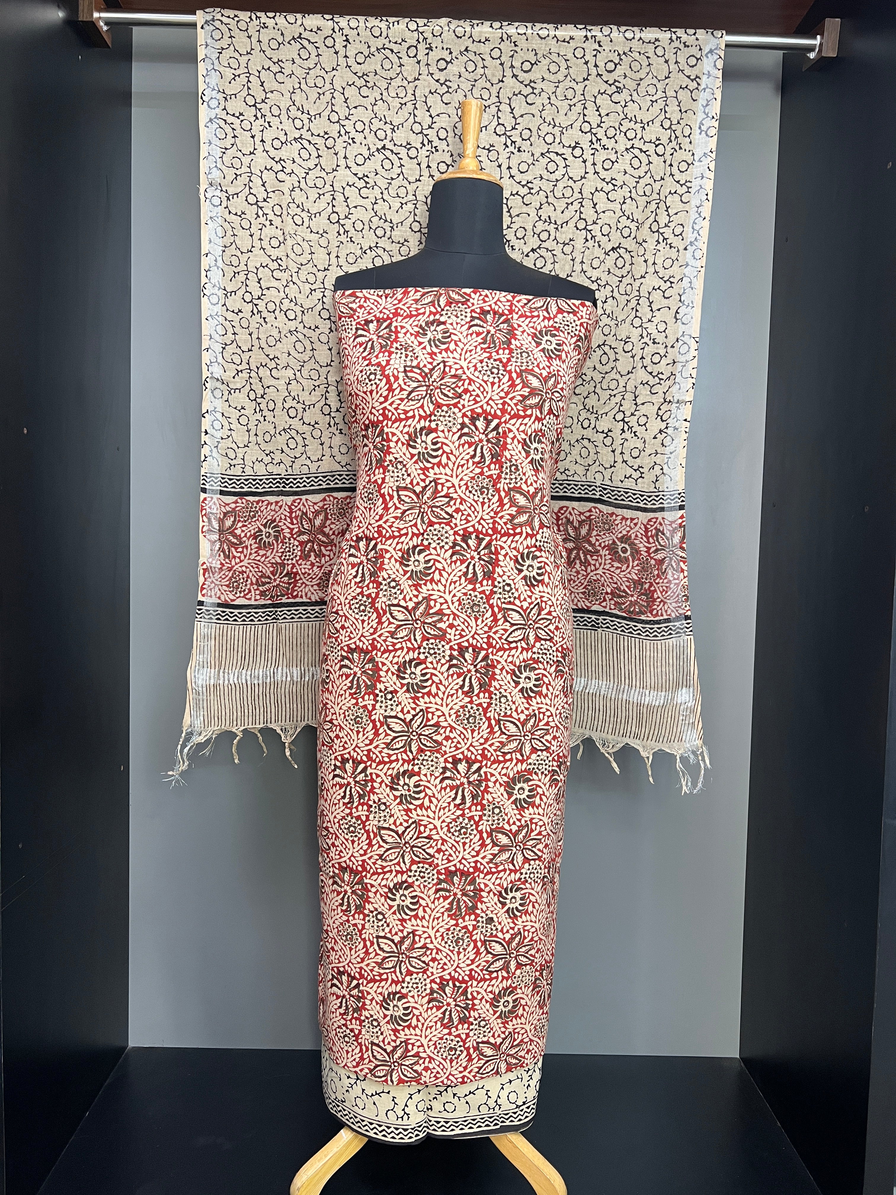 Floral Printed Cotton Salwar Set | VFC534