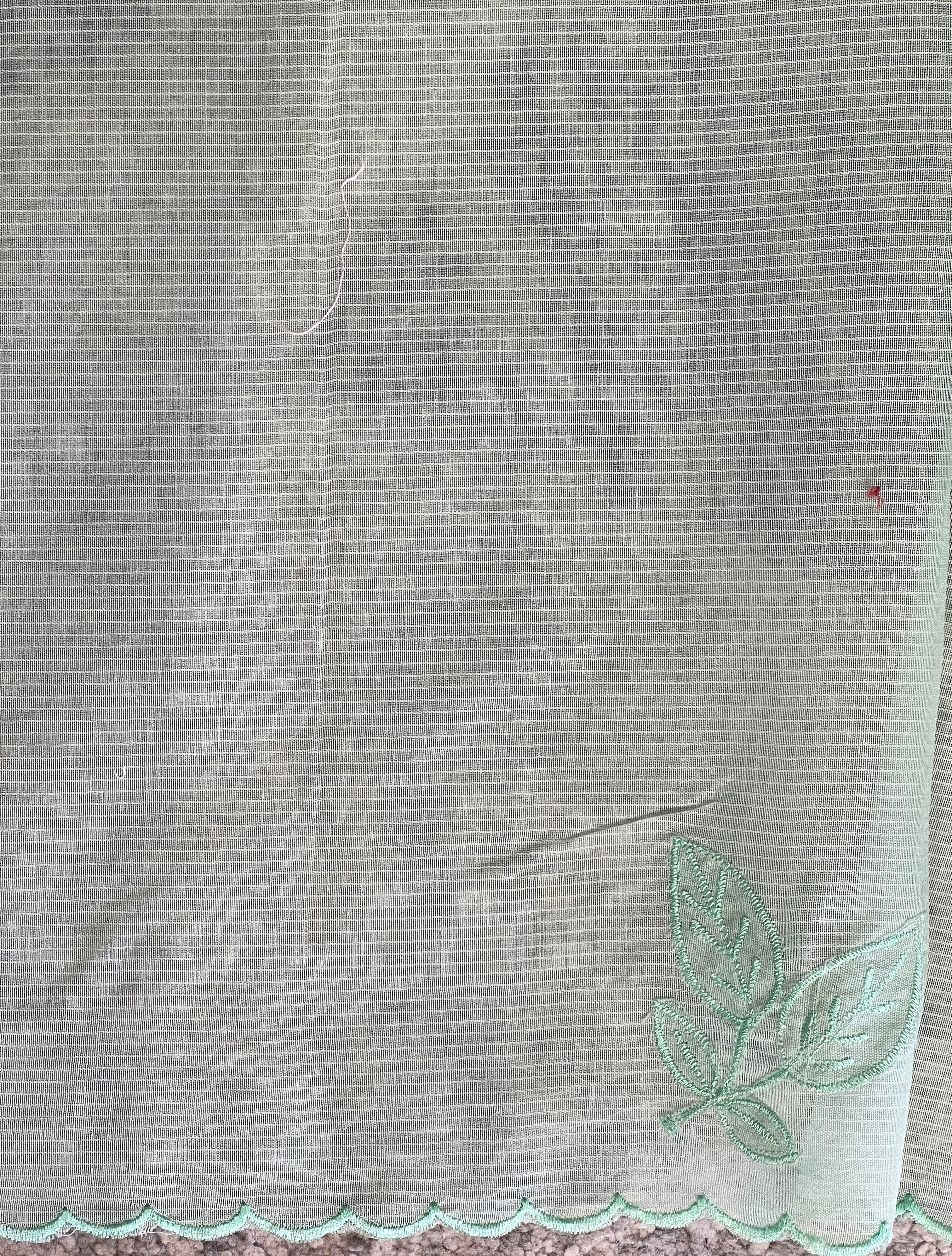 Floral Applique Detailed Supernet Kota Saree | YNG960