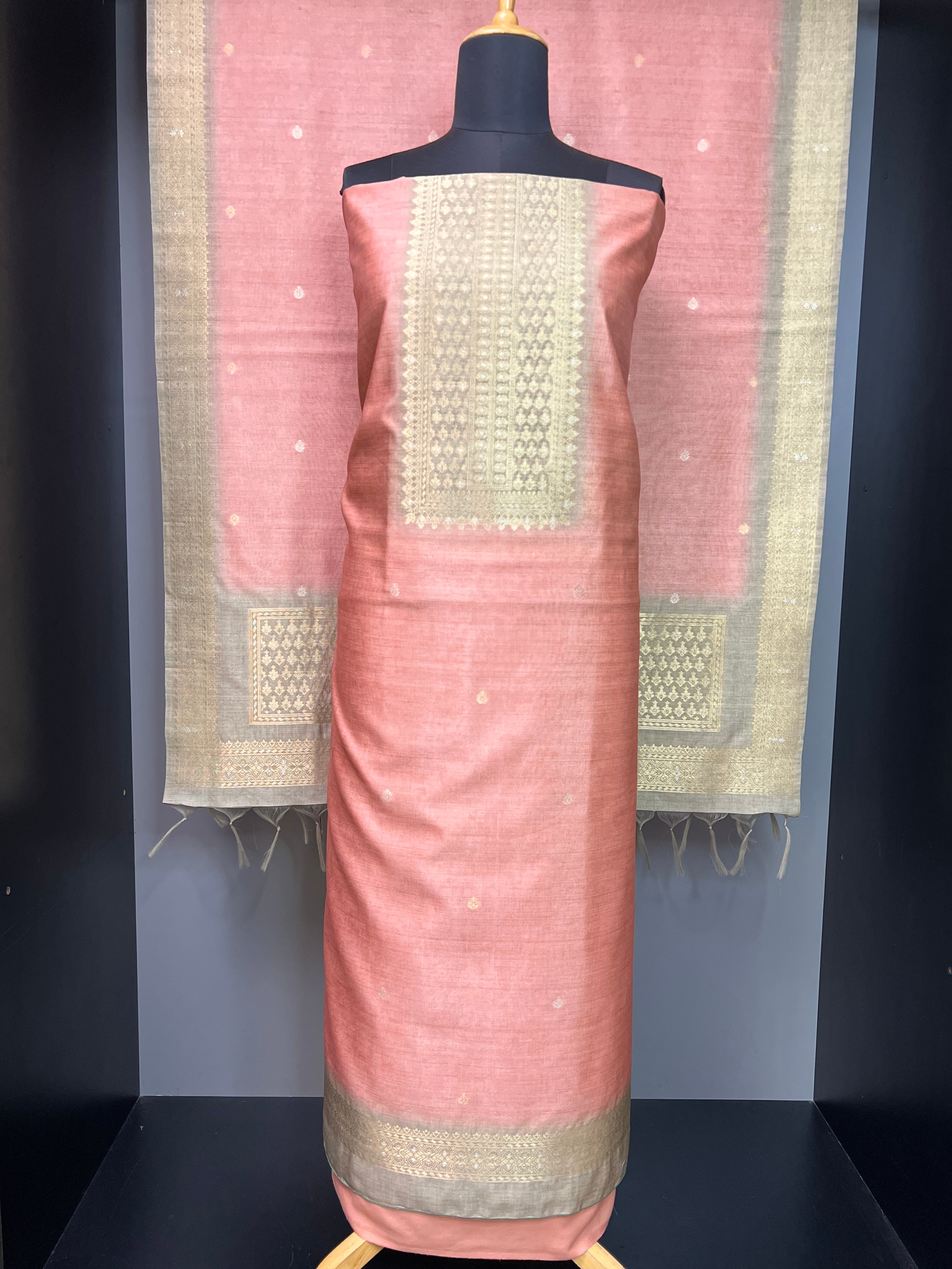 Banarasi Weaved Semi Silk Salwar Set | SP141