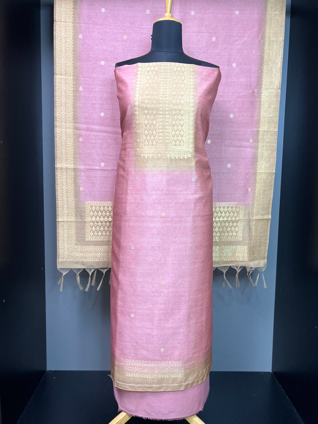Banarasi Weaved Semi Silk Salwar Set | SP144