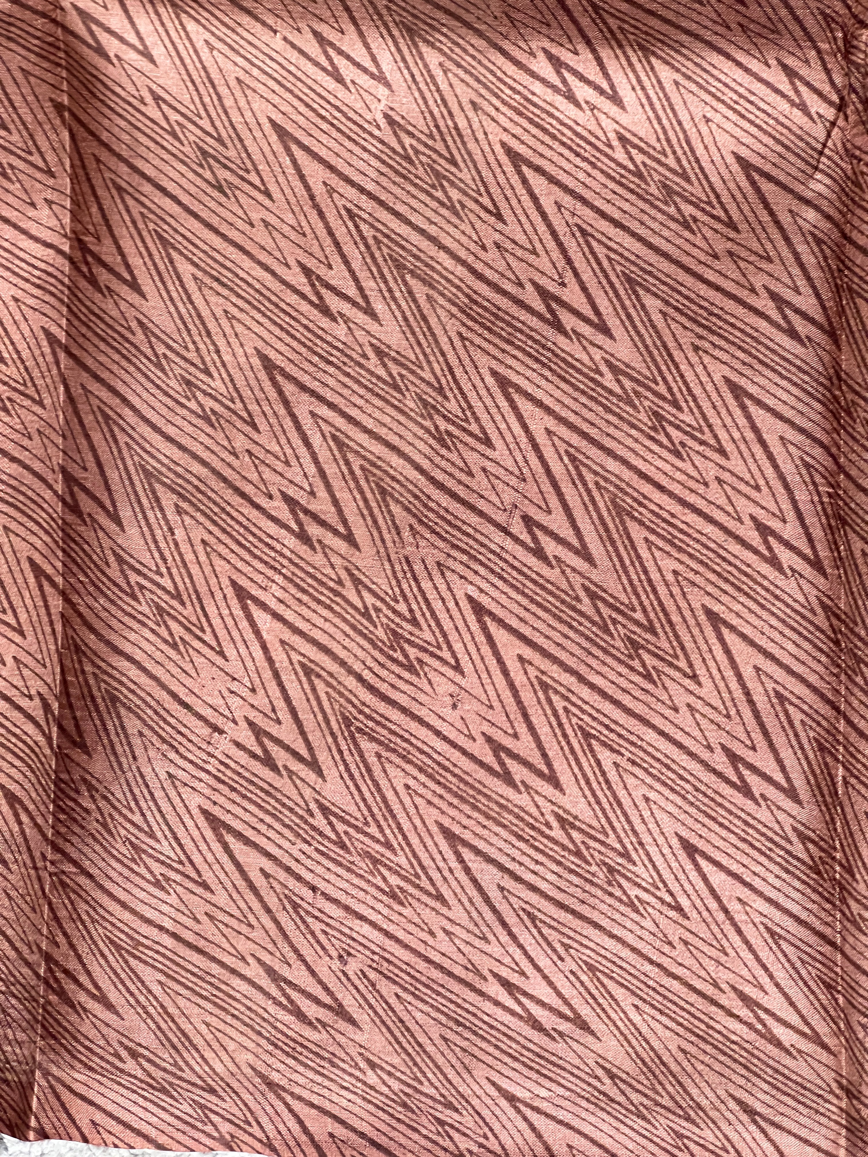 Geometrical Printed Tussar Saree | NLM241
