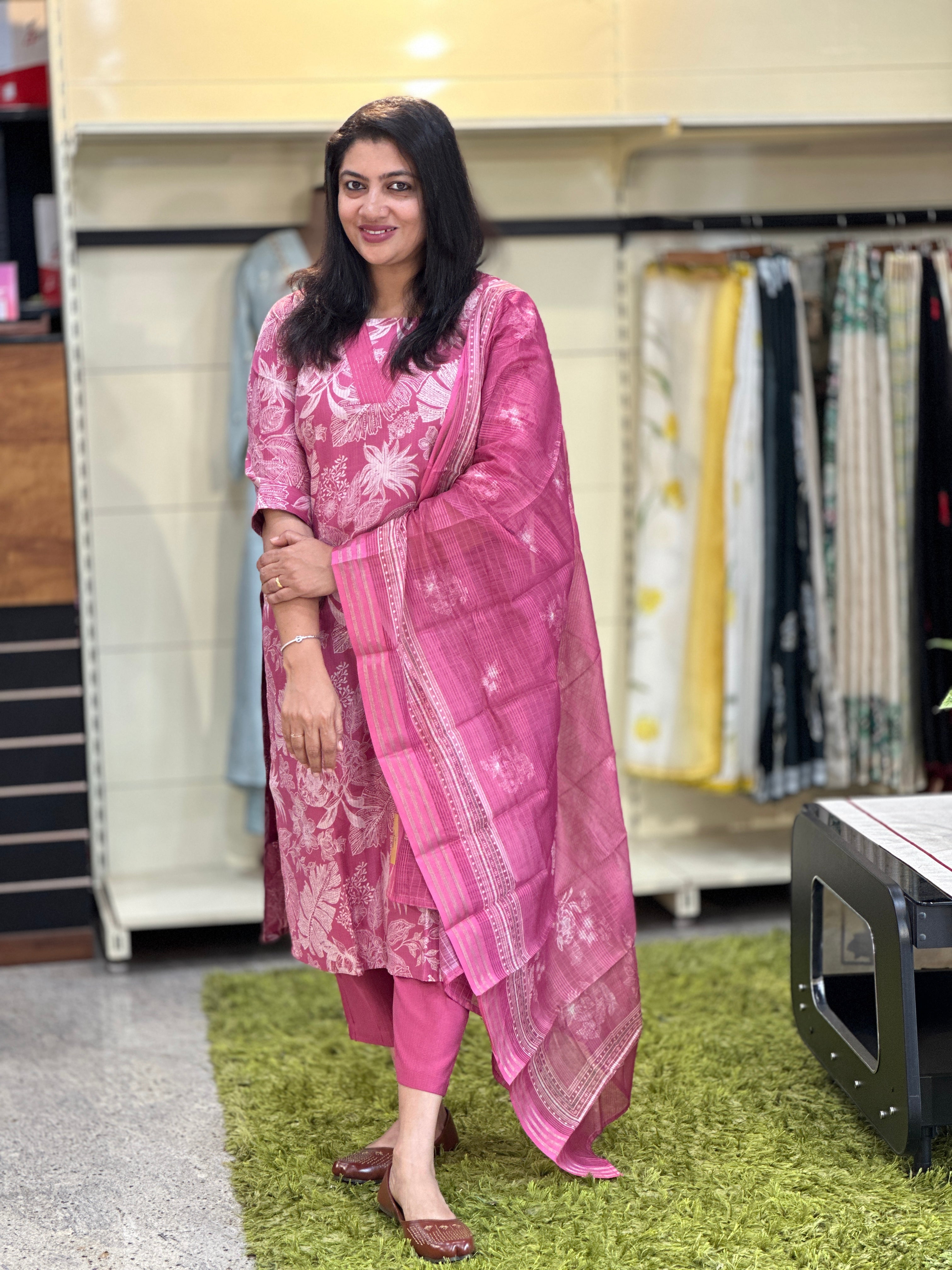 Digital Printed Rayon Kurta Set | MSN165