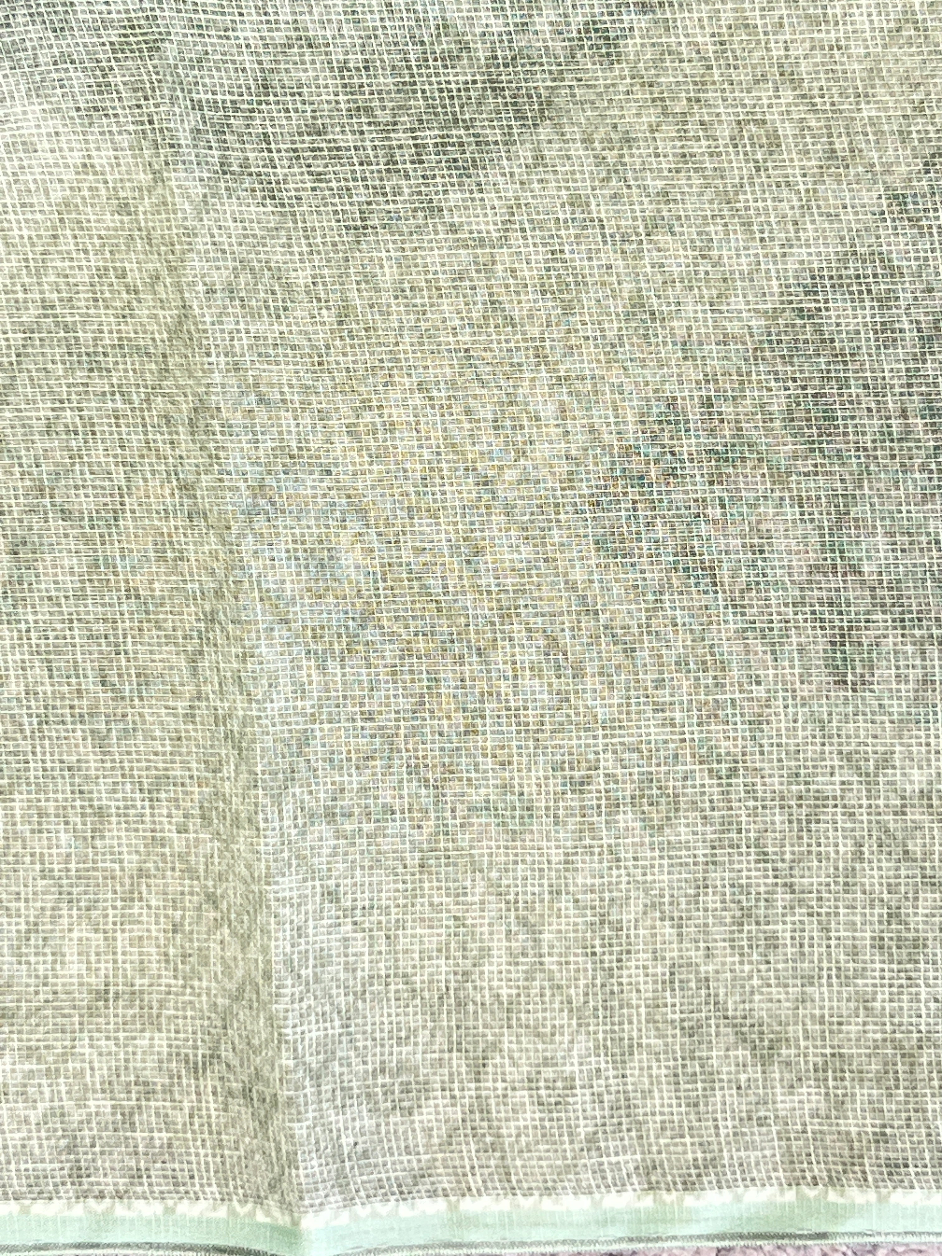 Sublimation Printed Linen Kota Saree | YNG936